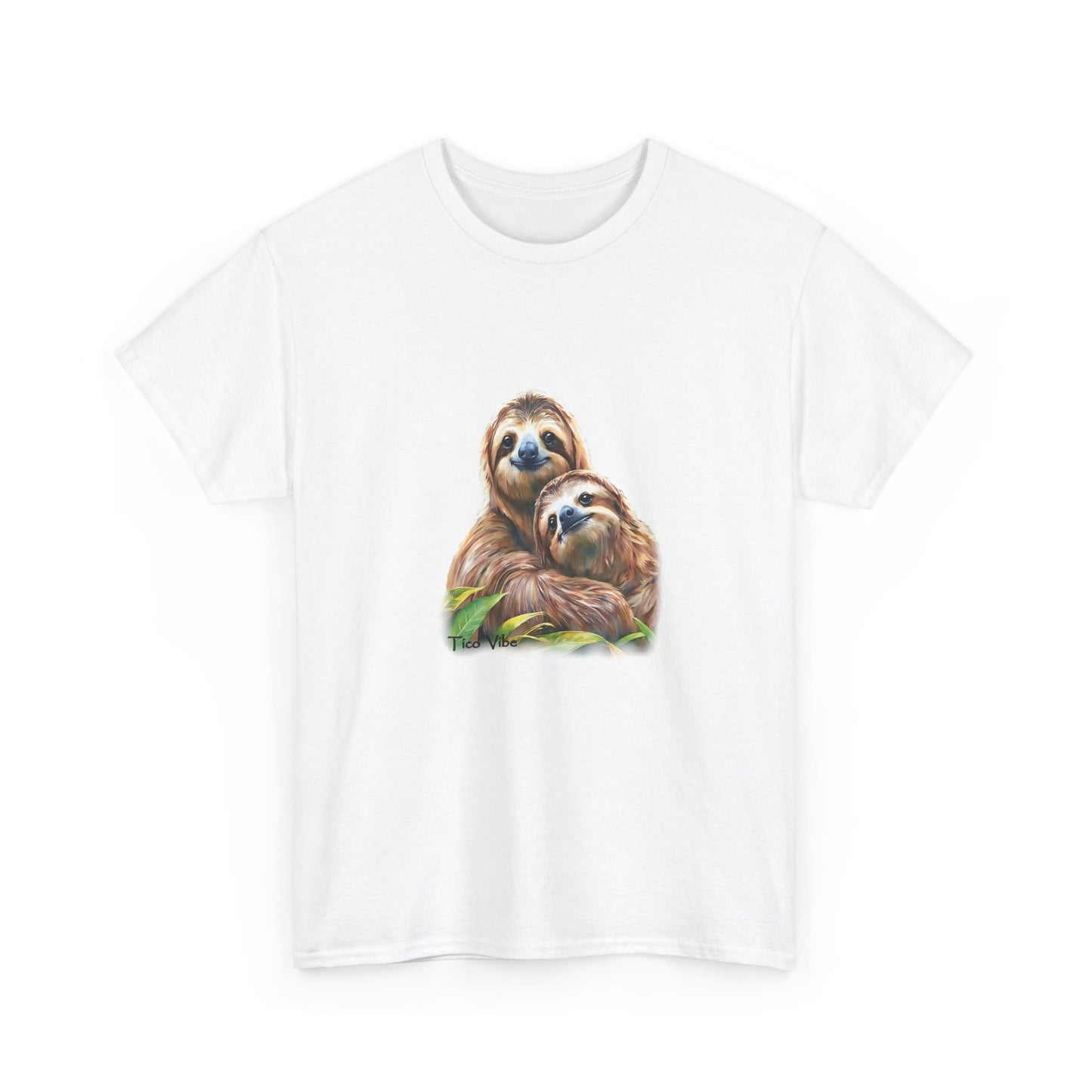 "Sloth Love: A Hug for Two" Graphic Tee