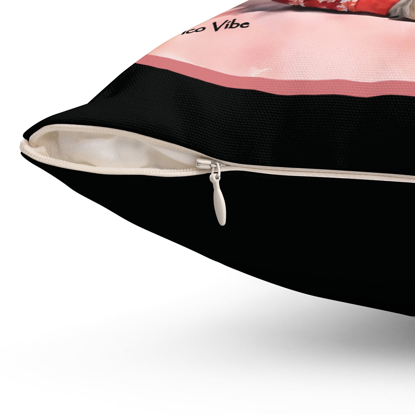 "Gingerbread Sloth" Festive Pillow Spun Polyester Square Pillow