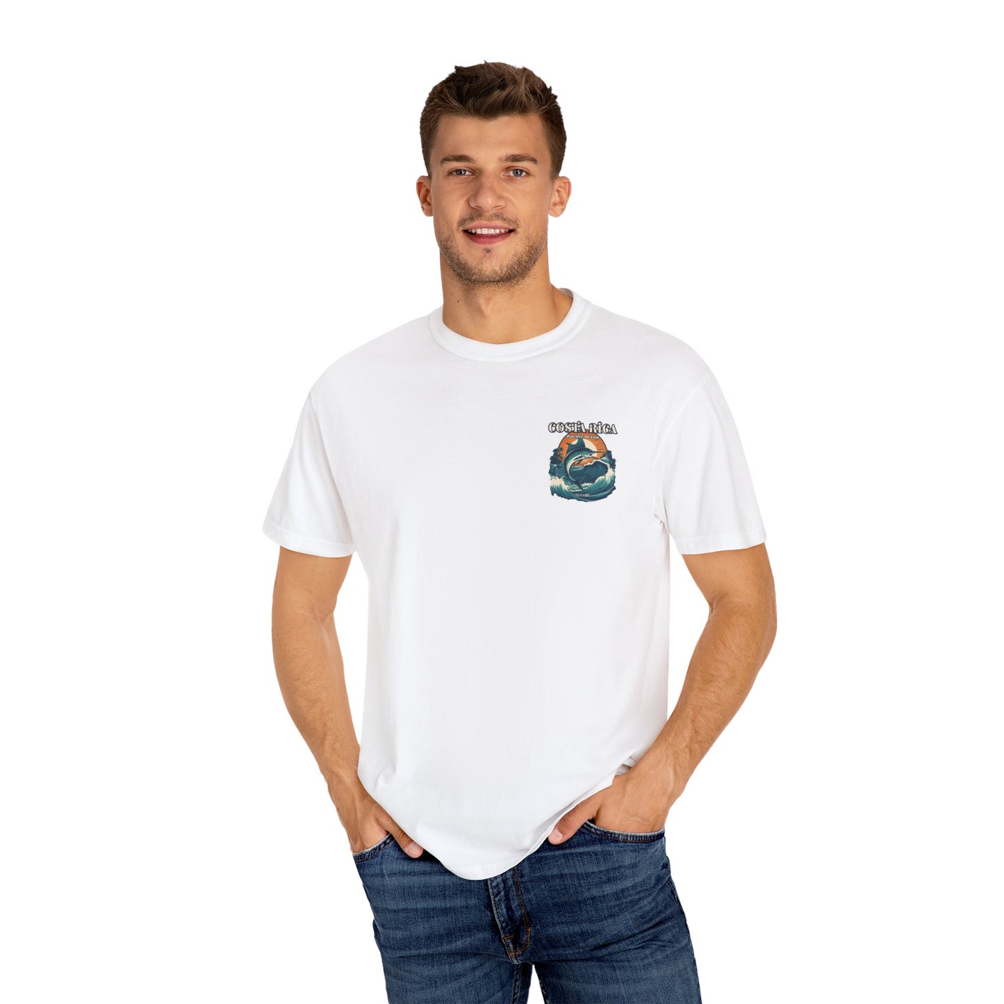 Costa Rica Marlin Fishing Unisex Garment-Dyed Comfort Tee