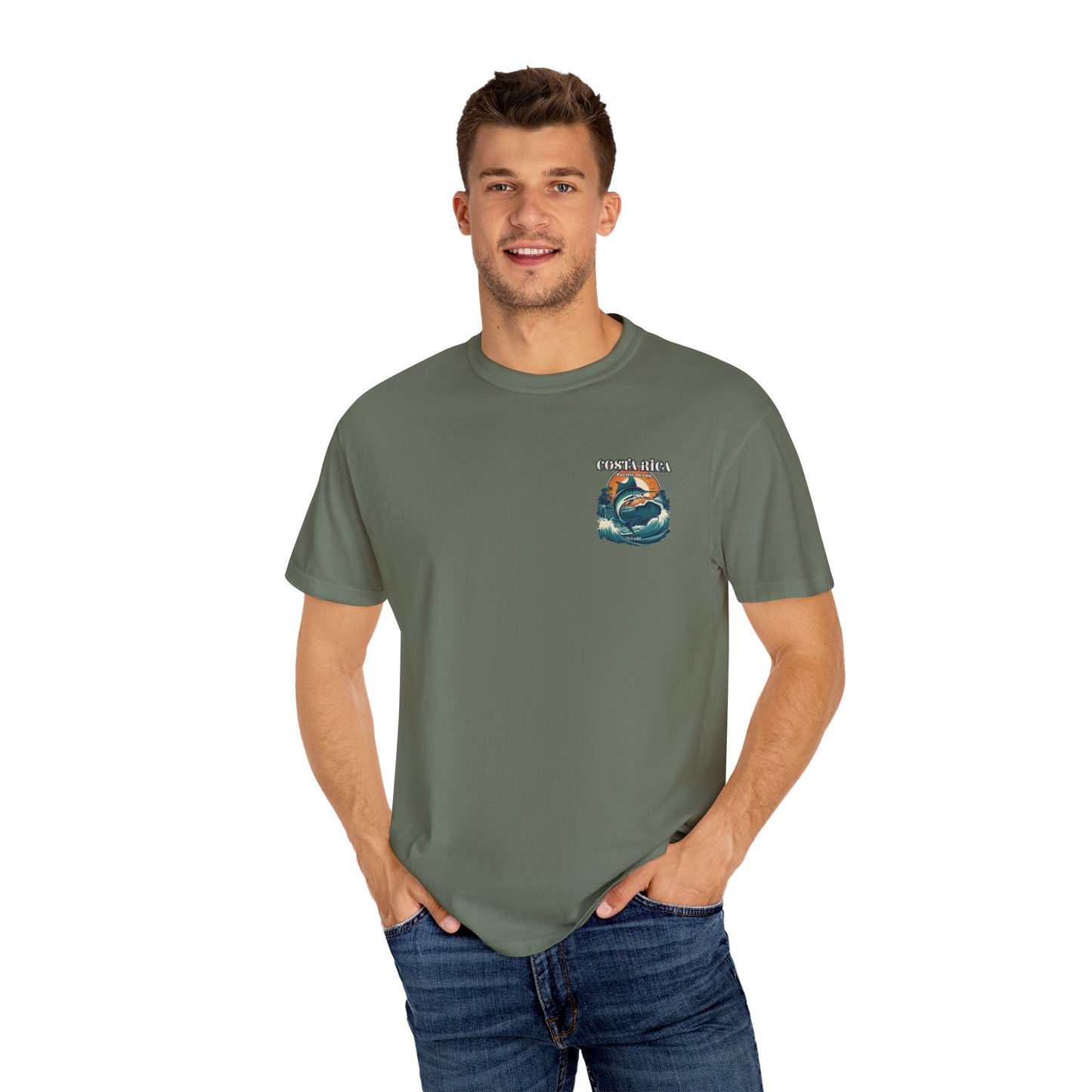 Costa Rica Marlin Fishing Unisex Garment-Dyed Comfort Tee