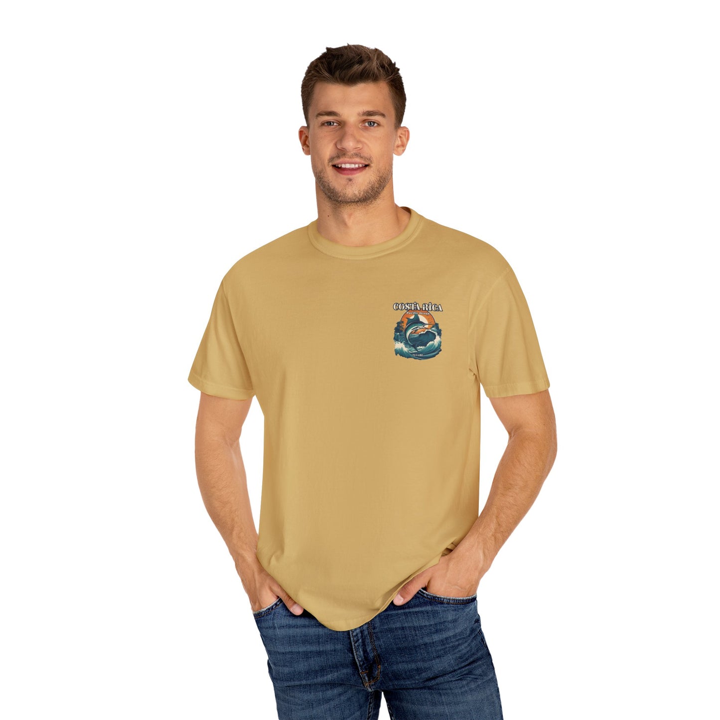 Costa Rica Marlin Fishing Unisex Garment-Dyed Comfort Tee
