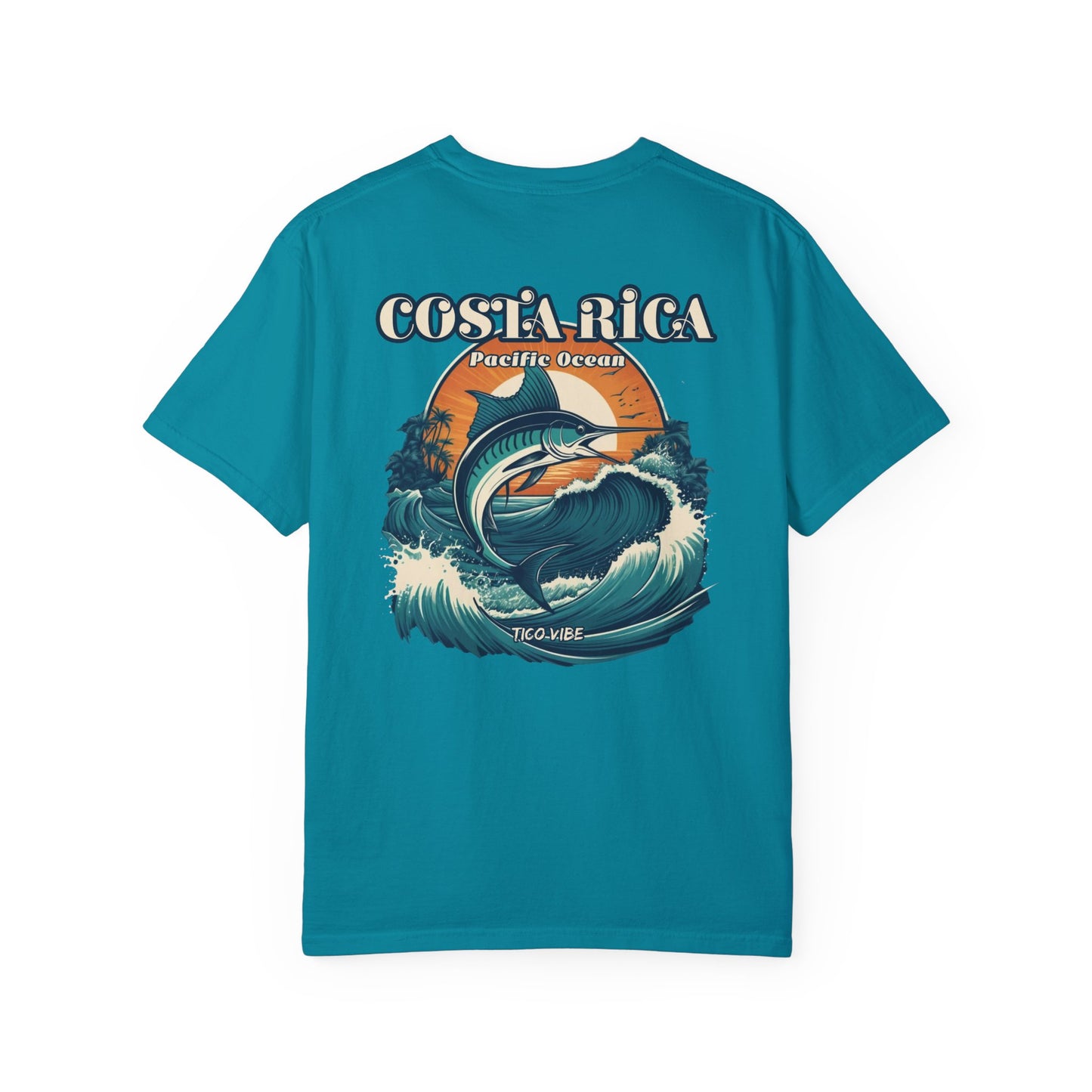 Costa Rica Marlin Fishing Unisex Garment-Dyed Comfort Tee