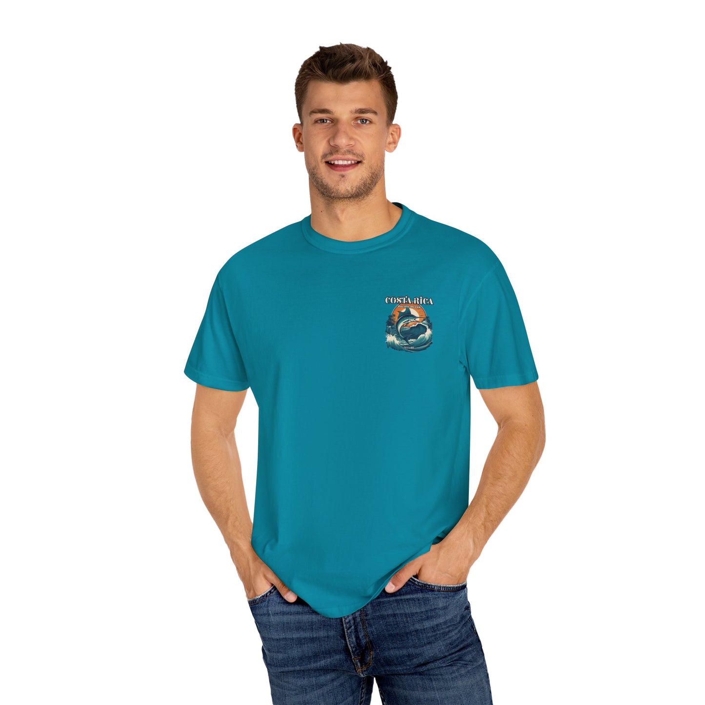Costa Rica Marlin Fishing Unisex Garment-Dyed Comfort Tee