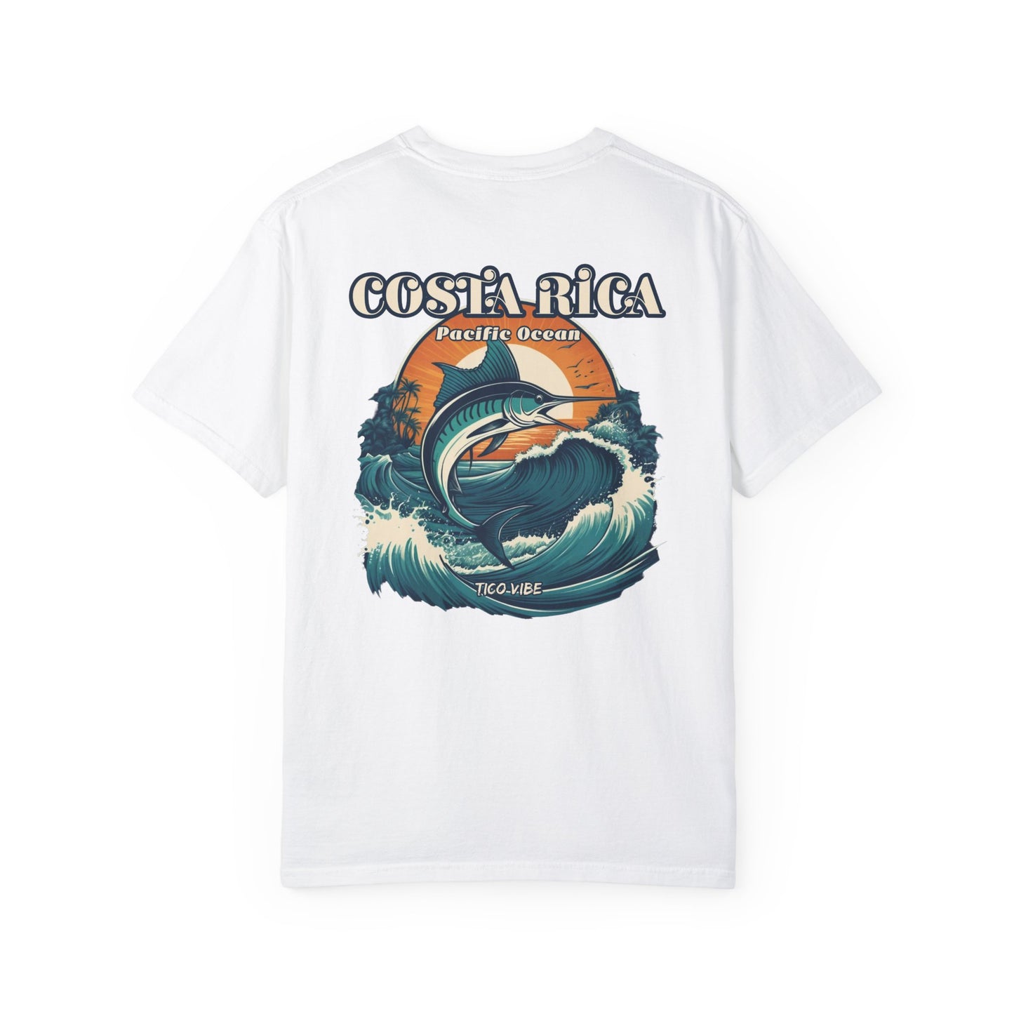 Costa Rica Marlin Fishing Unisex Garment-Dyed Comfort Tee