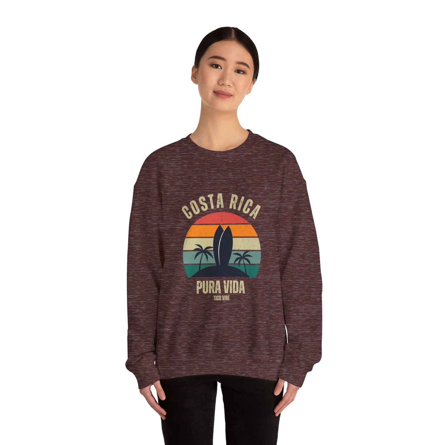 "Costa Rica PV" Unisex Heavy Blend™ Crewneck Sweatshirt