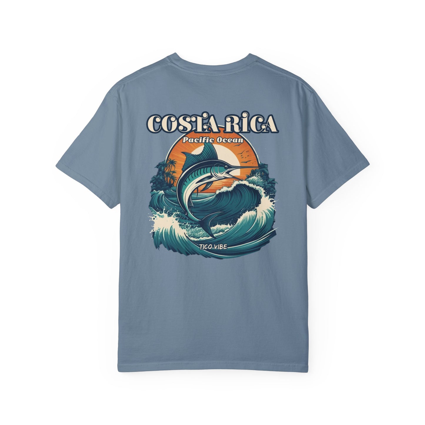 Costa Rica Marlin Fishing Unisex Garment-Dyed Comfort Tee