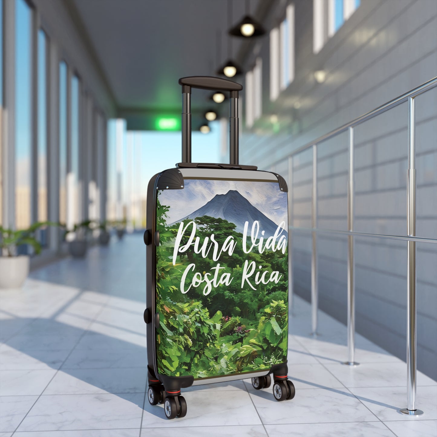 Tropical Vibes Costa Rica Travel Suitcase