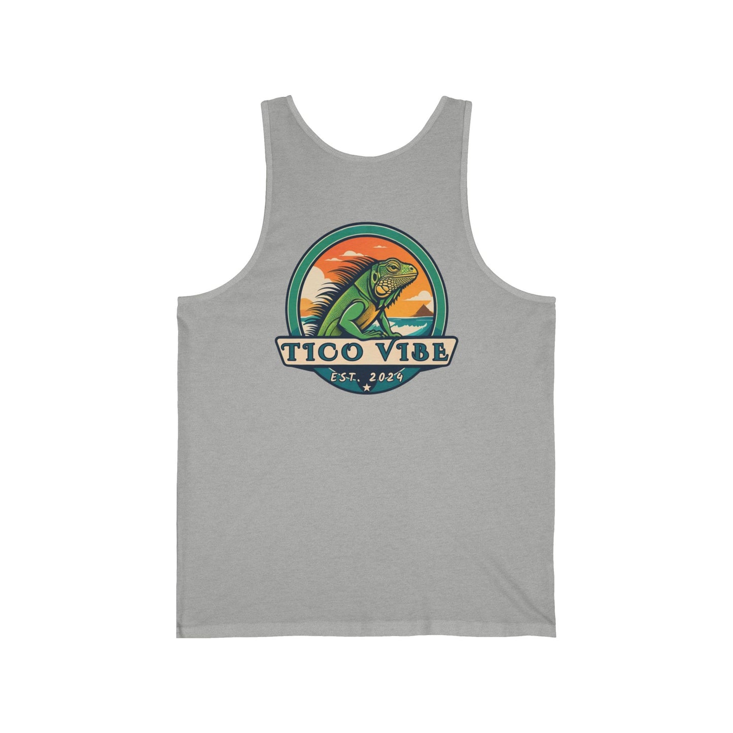 Tico vibe Iguana Unisex Jersey Tank