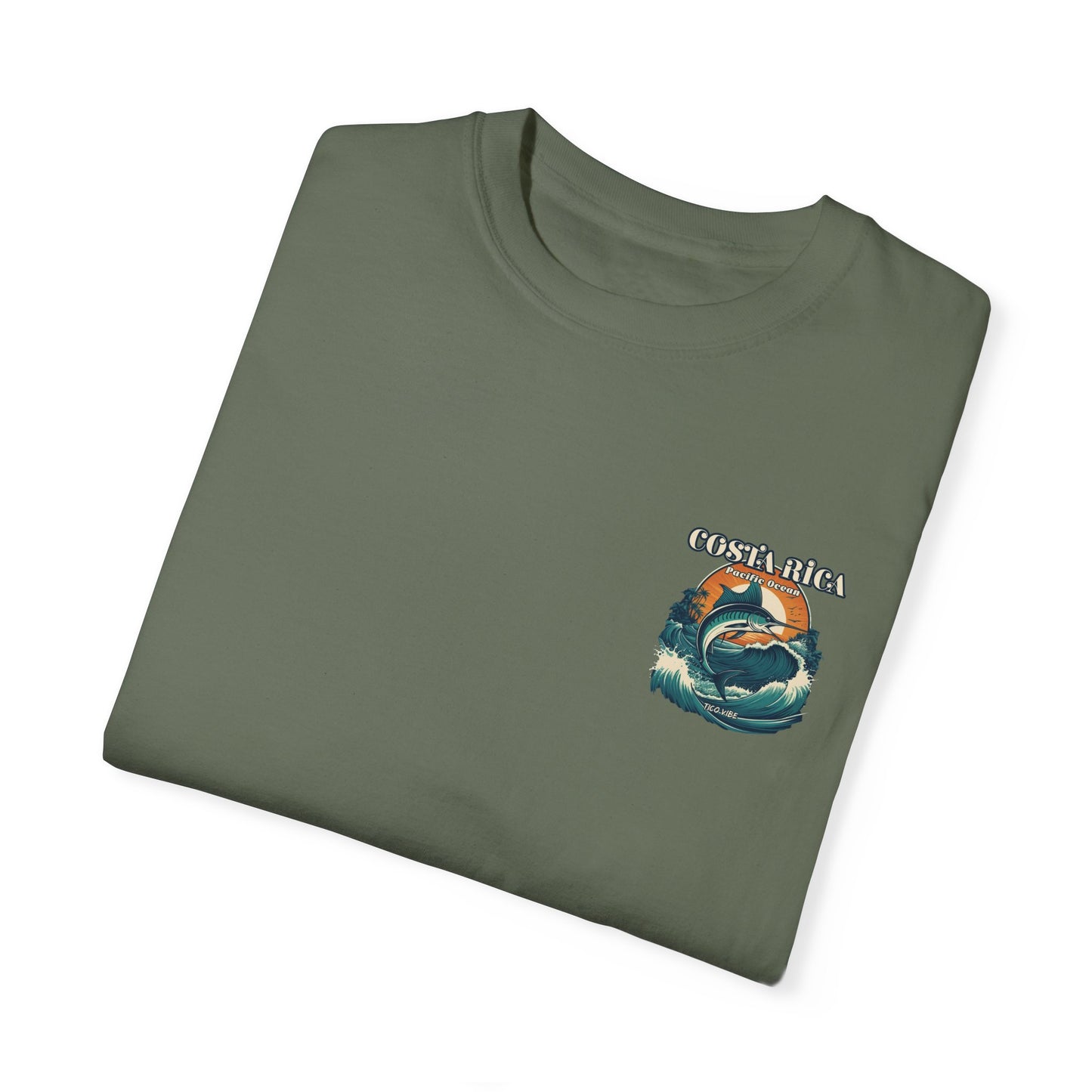 Costa Rica Marlin Fishing Unisex Garment-Dyed Comfort Tee