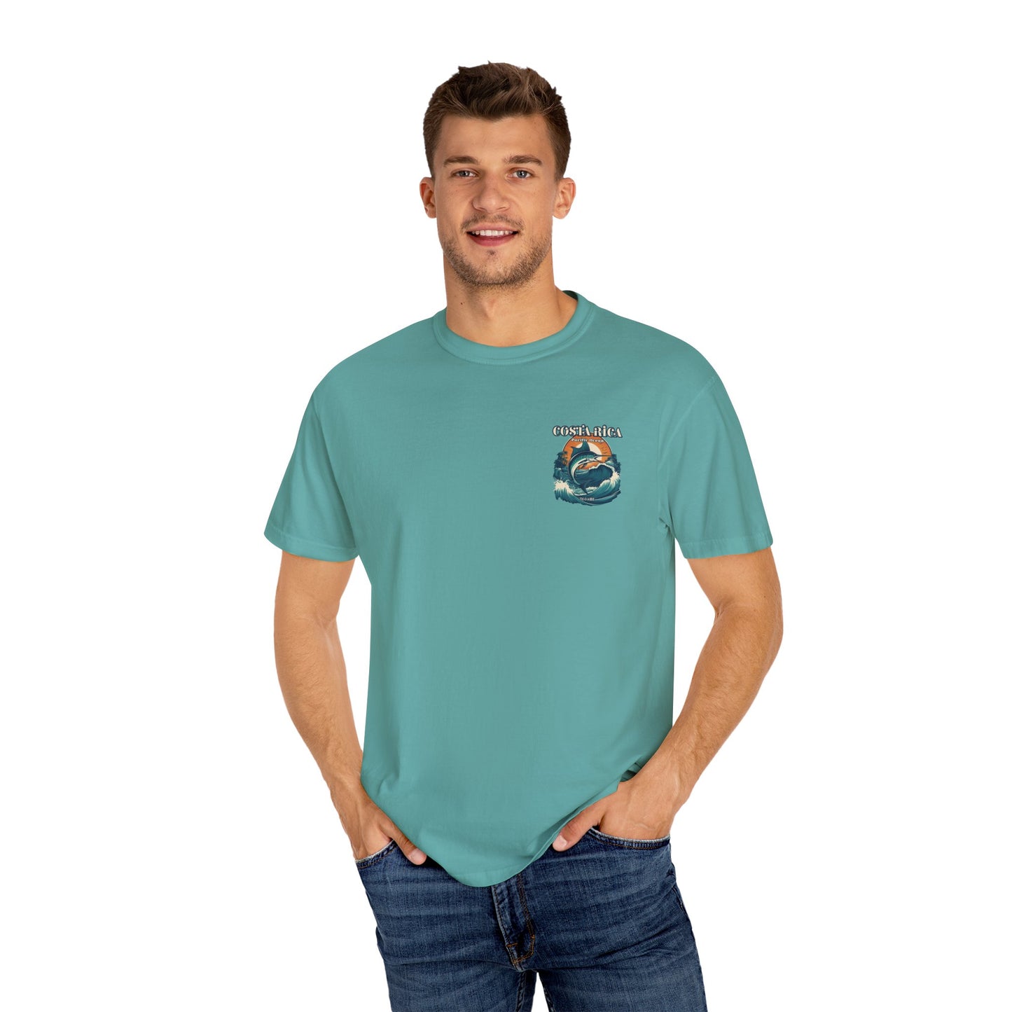Costa Rica Marlin Fishing Unisex Garment-Dyed Comfort Tee