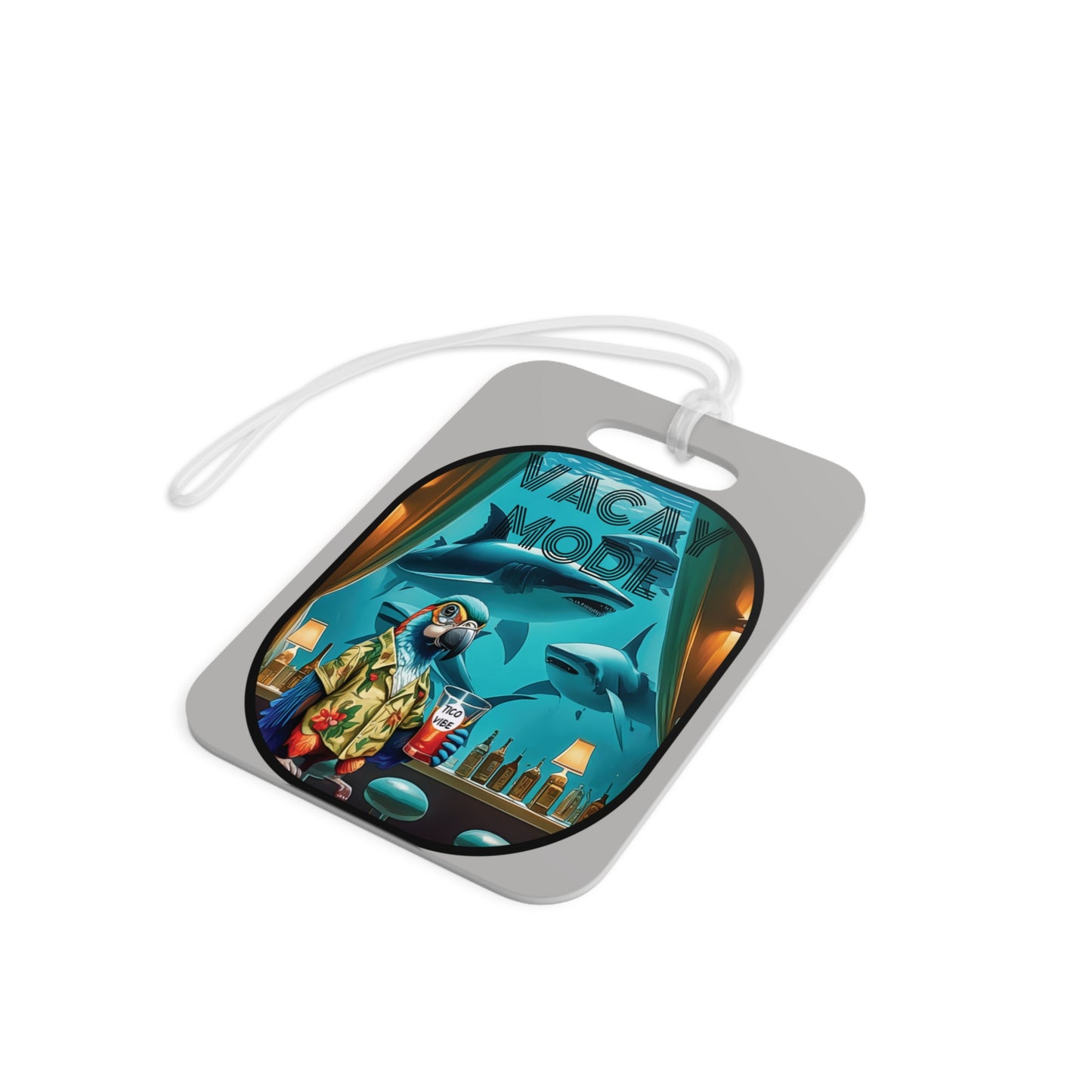 Vacay Mode Luggage Tags