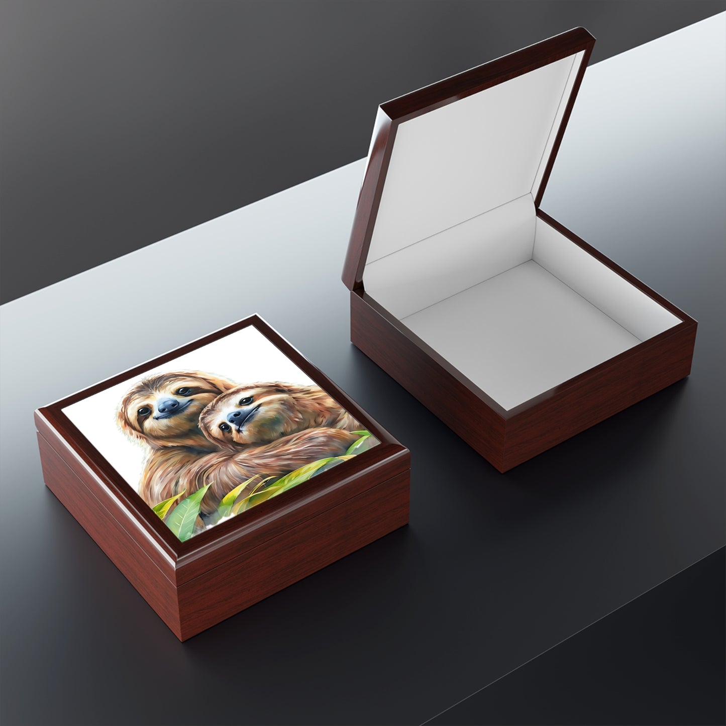 Sloth Love Jewelry Box