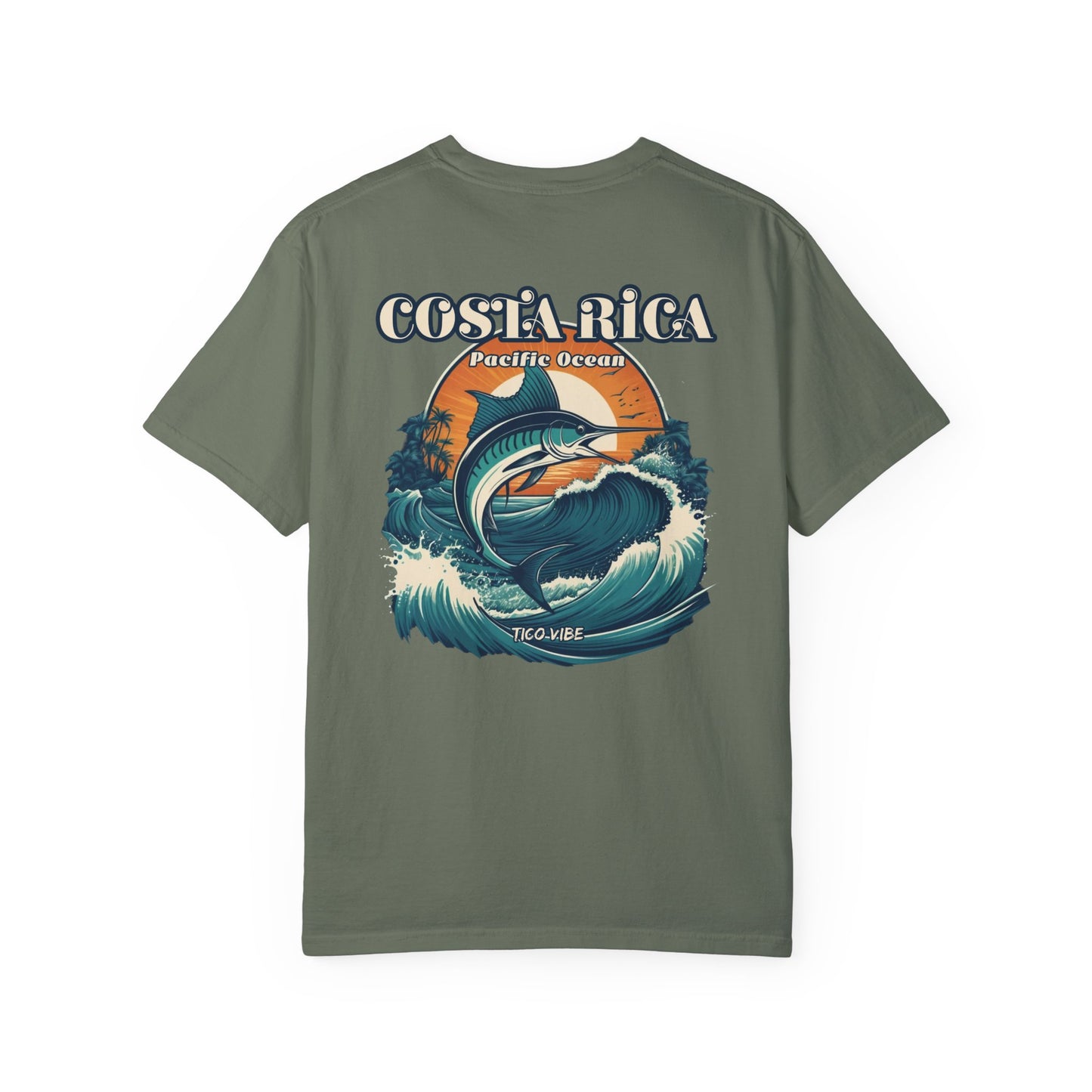 Costa Rica Marlin Fishing Unisex Garment-Dyed Comfort Tee