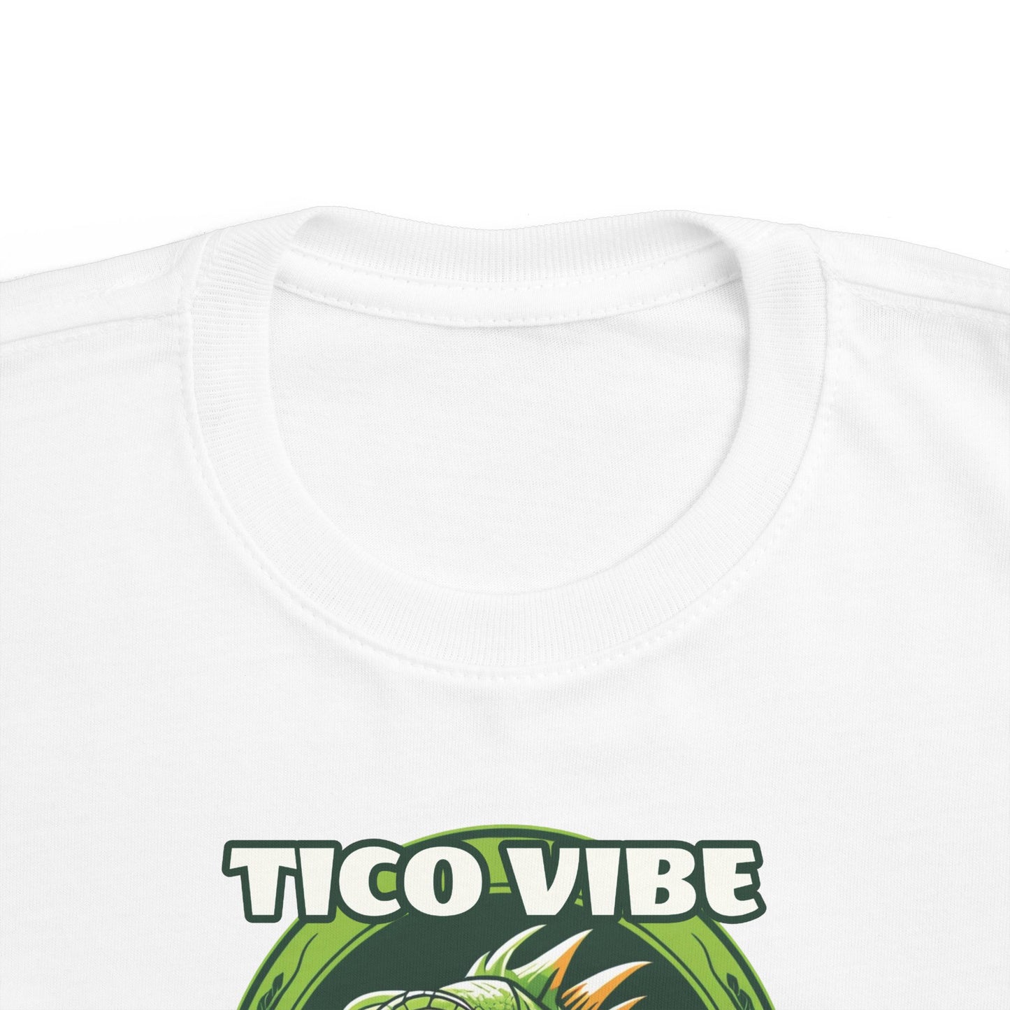 Tico Vibe Costa Rica Toddler's Fine Jersey Tee