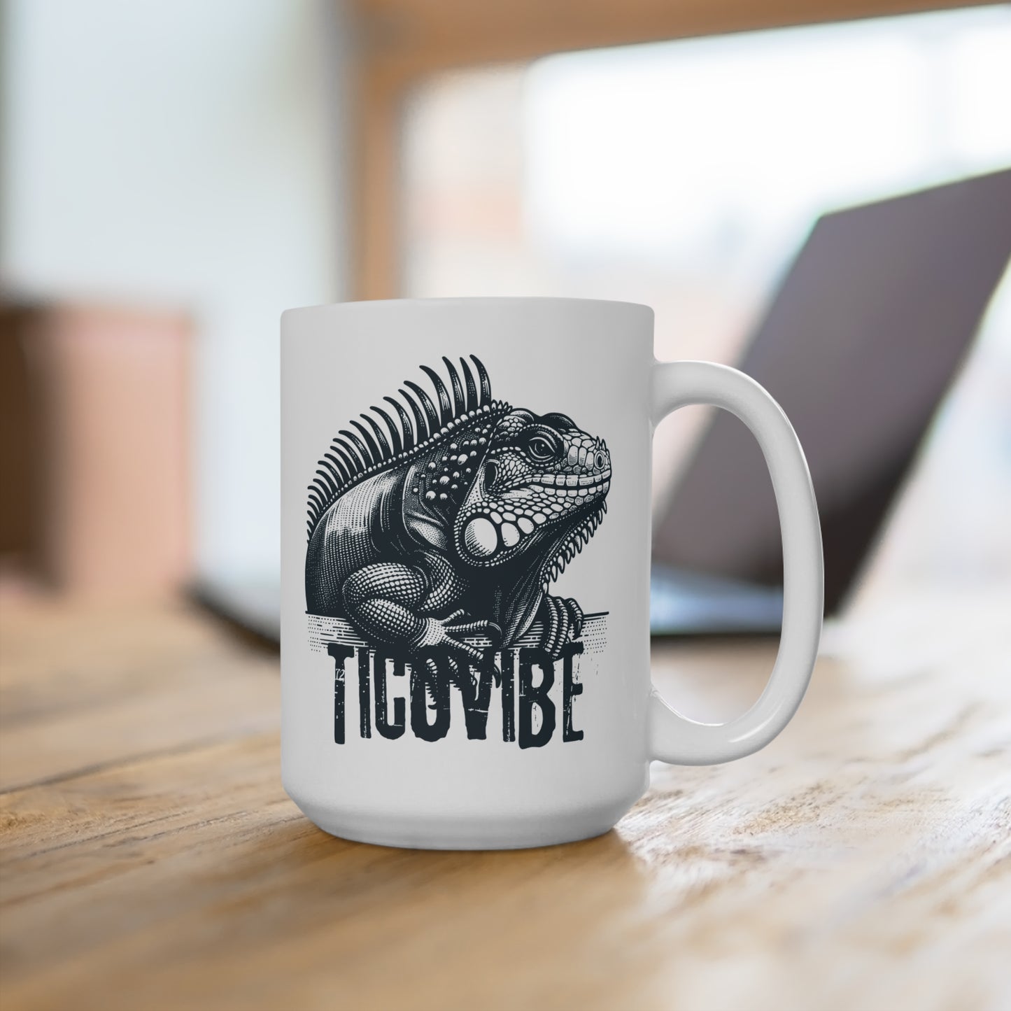 Ticovibe Iguana" Mug 15oz