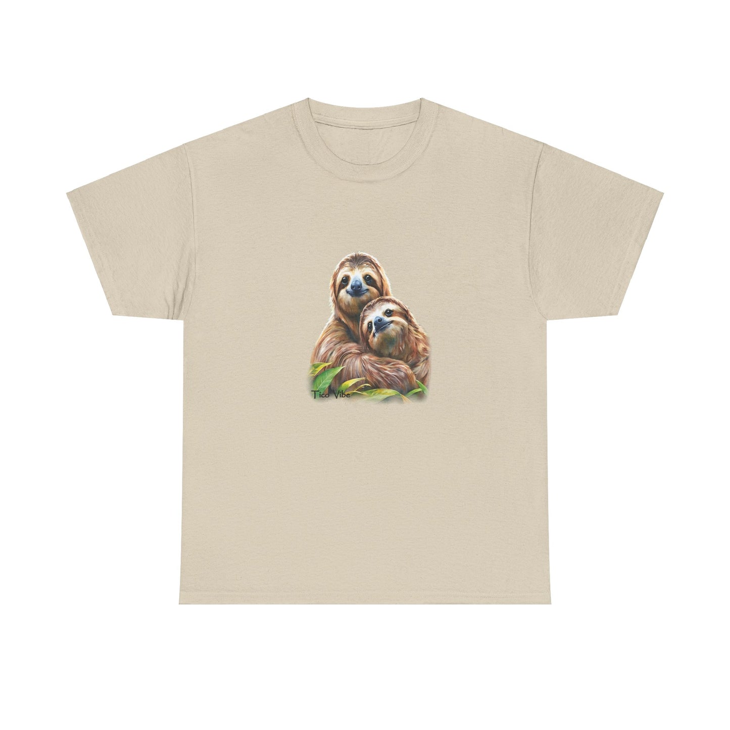 "Sloth Love: A Hug for Two" Graphic Tee