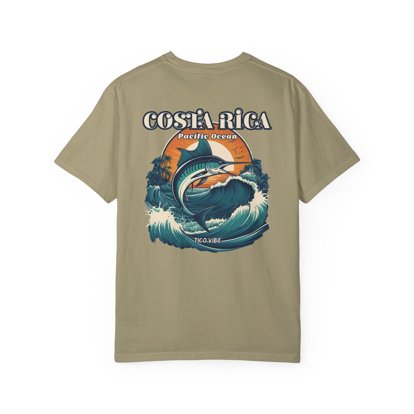 Costa Rica Marlin Fishing Unisex Garment-Dyed Comfort Tee