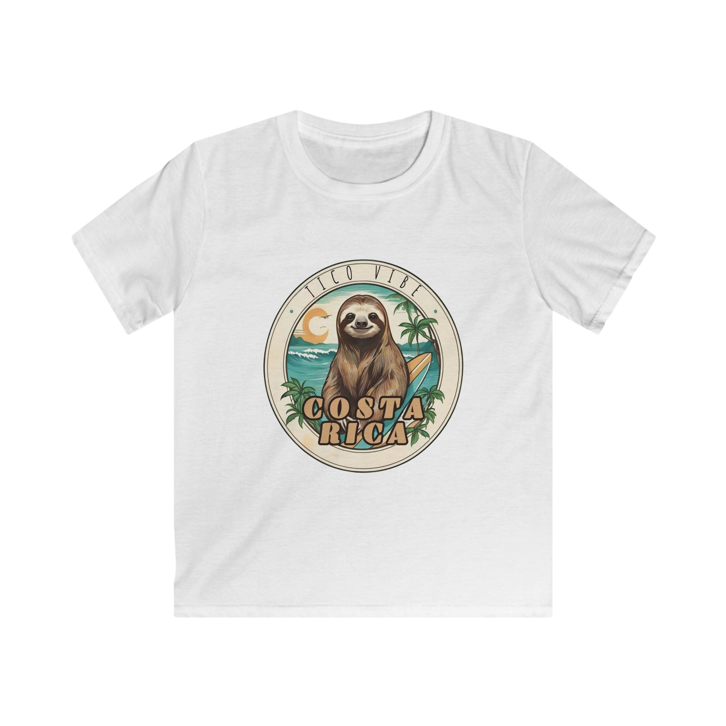 Costa Rica TicovibeKids Softstyle Tee