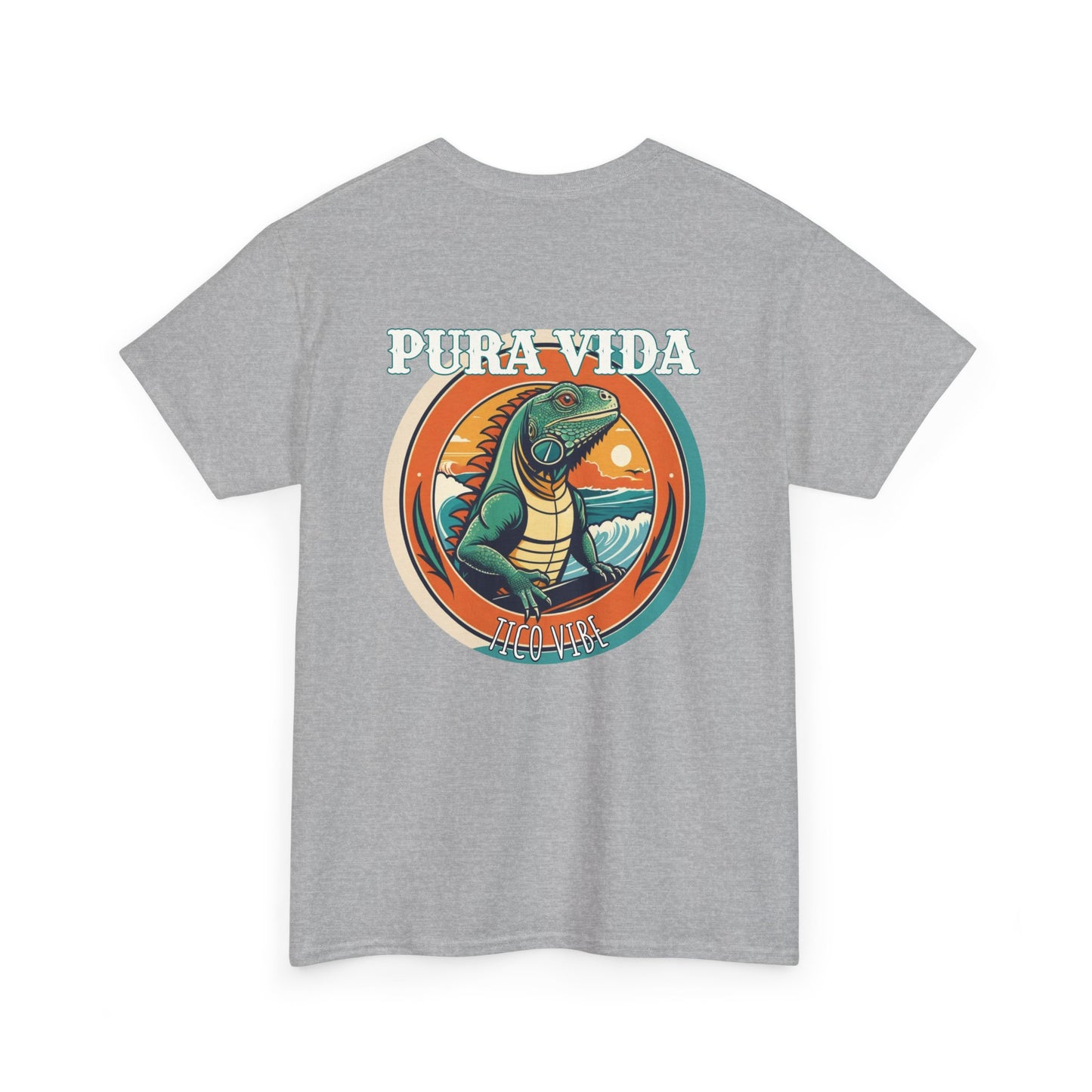 Pura Vida Iguana Unisex Heavy Cotton Tee