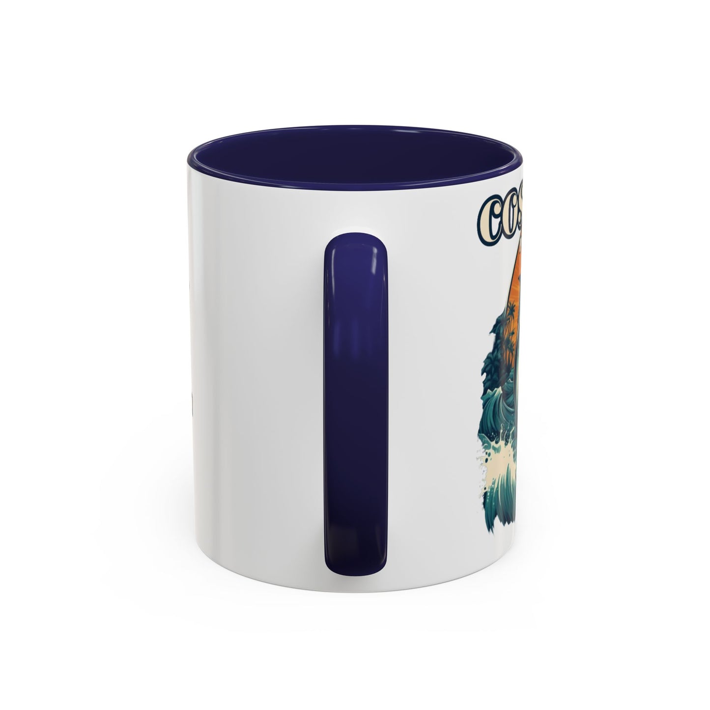 Costa Rica Pura Vida Livin' Accent Coffee Mug – 11oz & 15oz