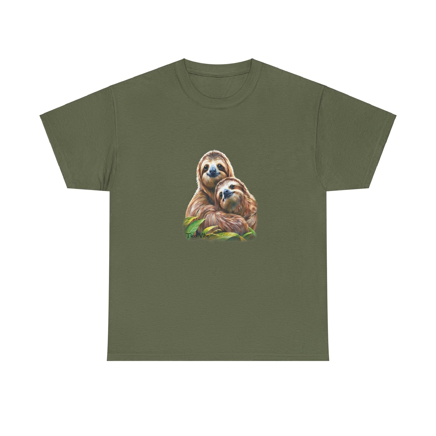"Sloth Love: A Hug for Two" Graphic Tee