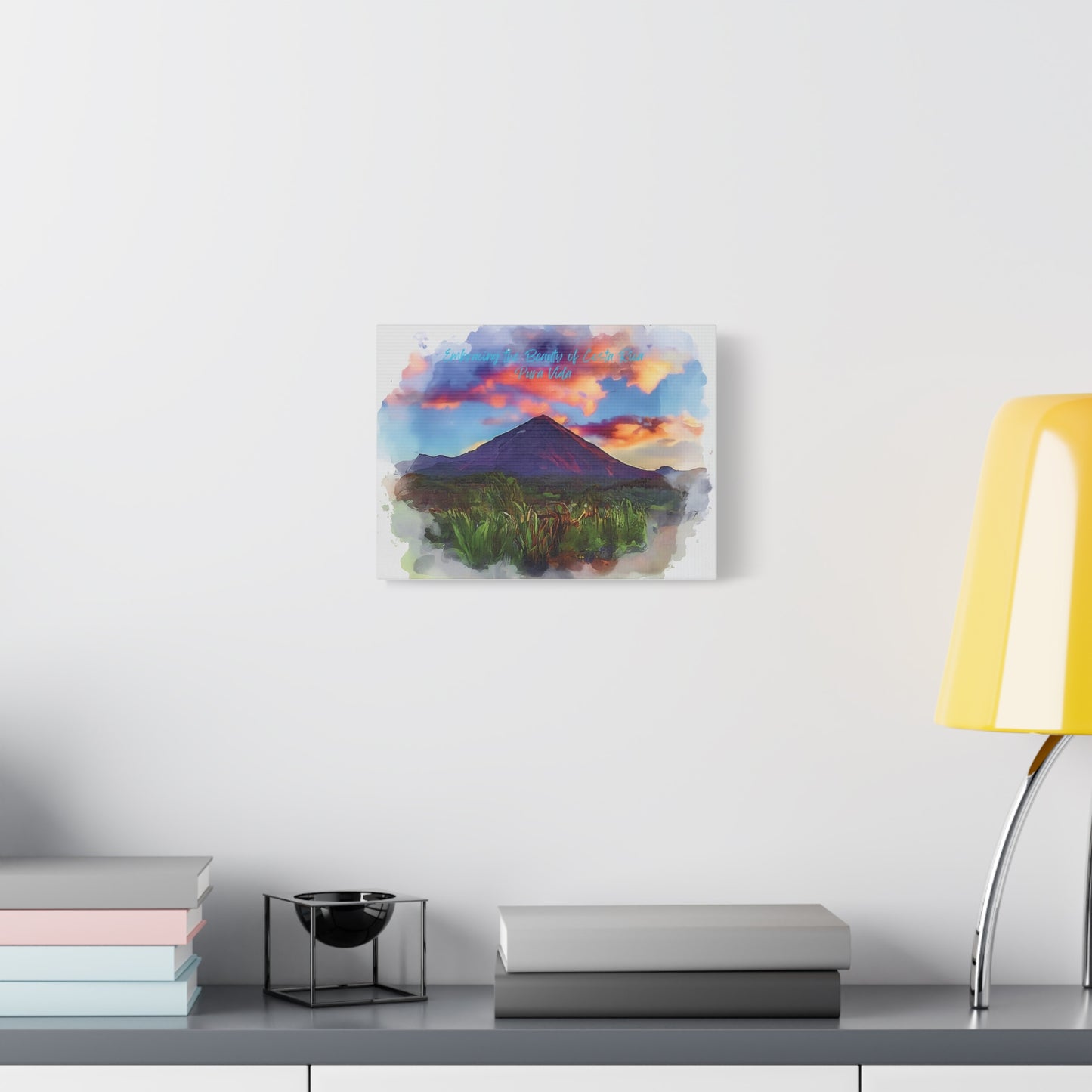 Arenal Volcano Matte Canvas, Stretched, 1.25"