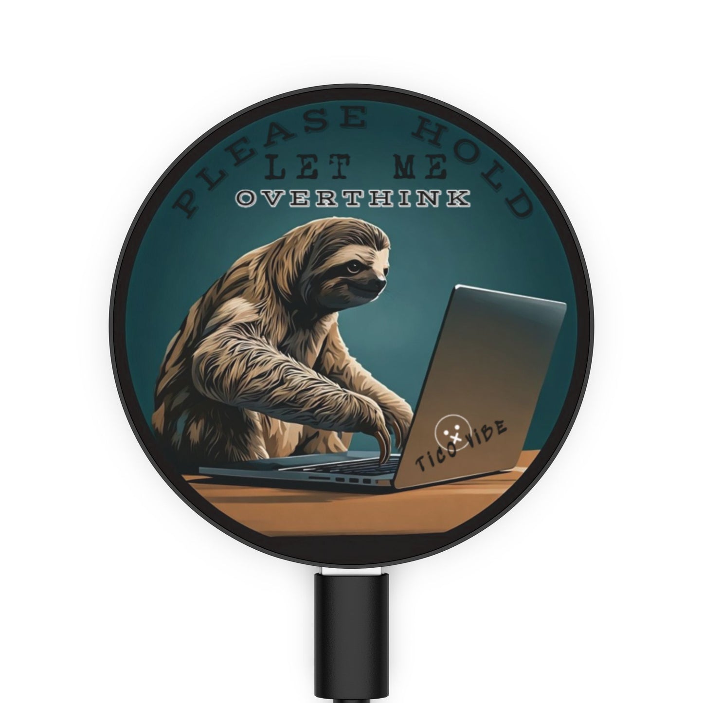 "Sloth Mode: Please Hold" Magnetic Wireless Charger Magnetic Induction Charger