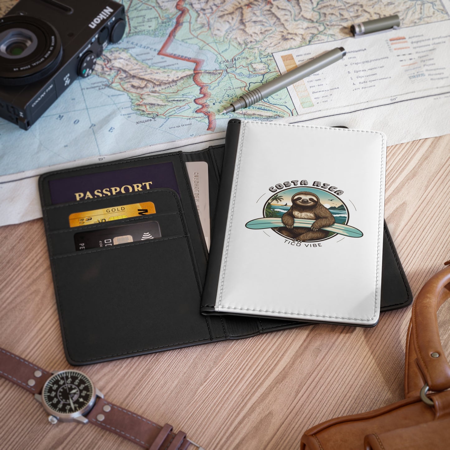 Costa Rica Tico vibe Passport Cover