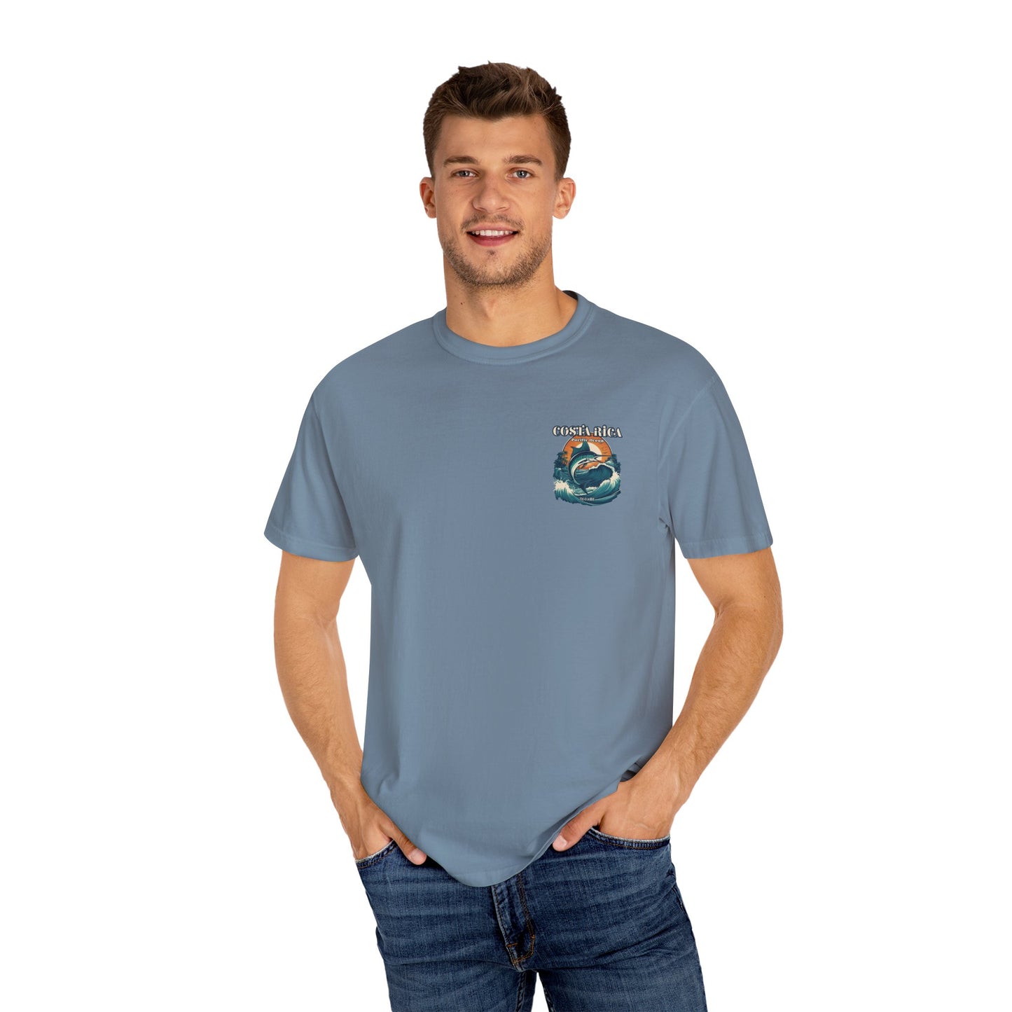 Costa Rica Marlin Fishing Unisex Garment-Dyed Comfort Tee
