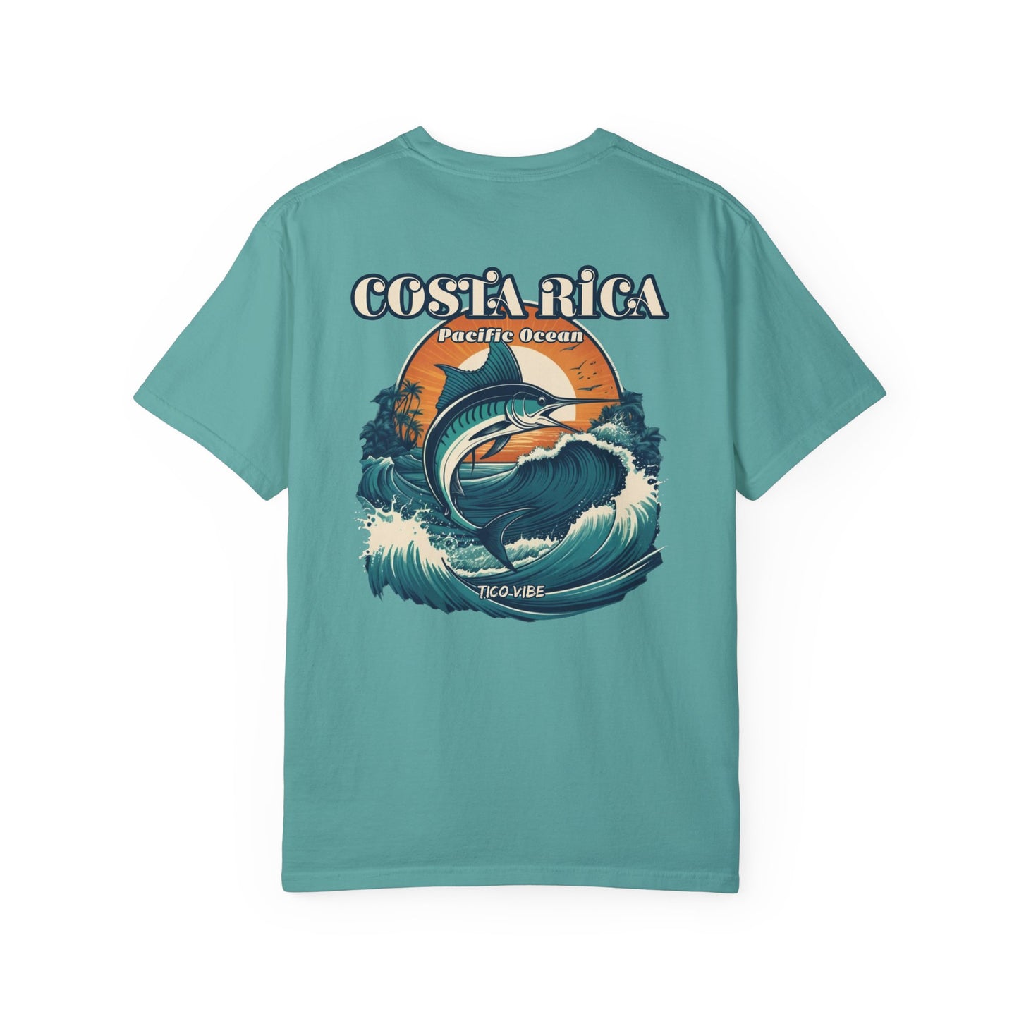 Costa Rica Marlin Fishing Unisex Garment-Dyed Comfort Tee