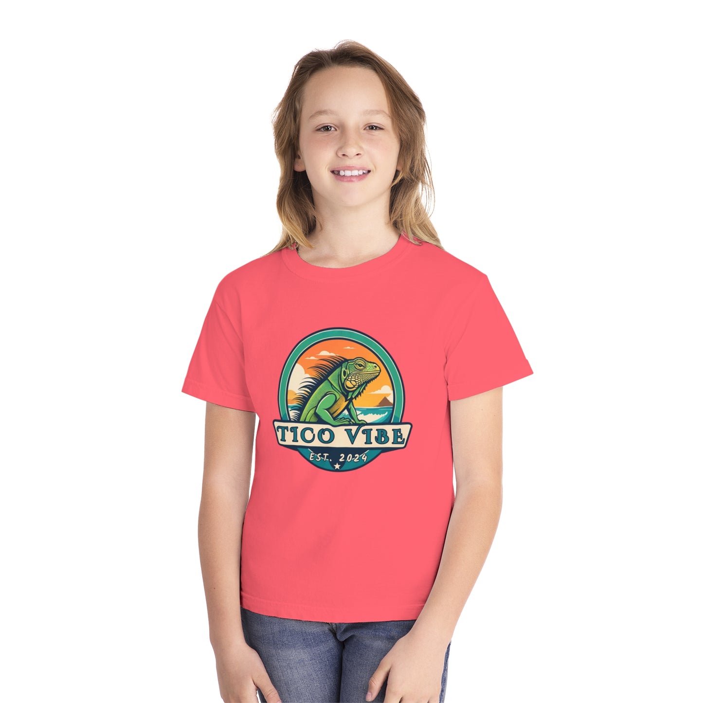 Tico Vibe Iguana Youth Midweight Tee