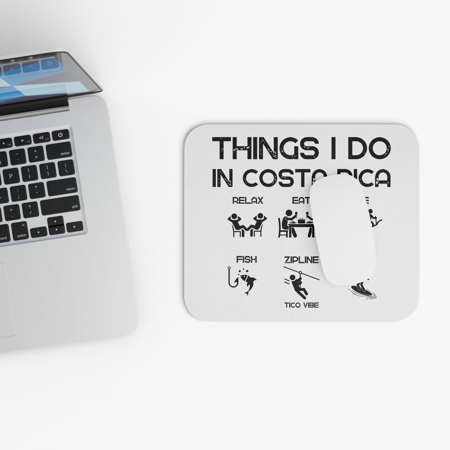 "Things I Do in Costa Rica" Mouse Pad (Rectangle)