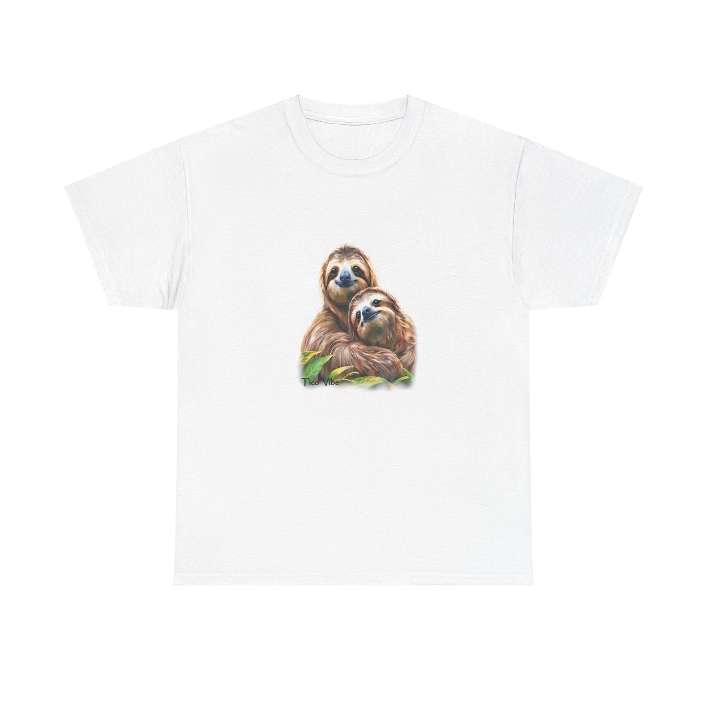 "Sloth Love: A Hug for Two" Graphic Tee