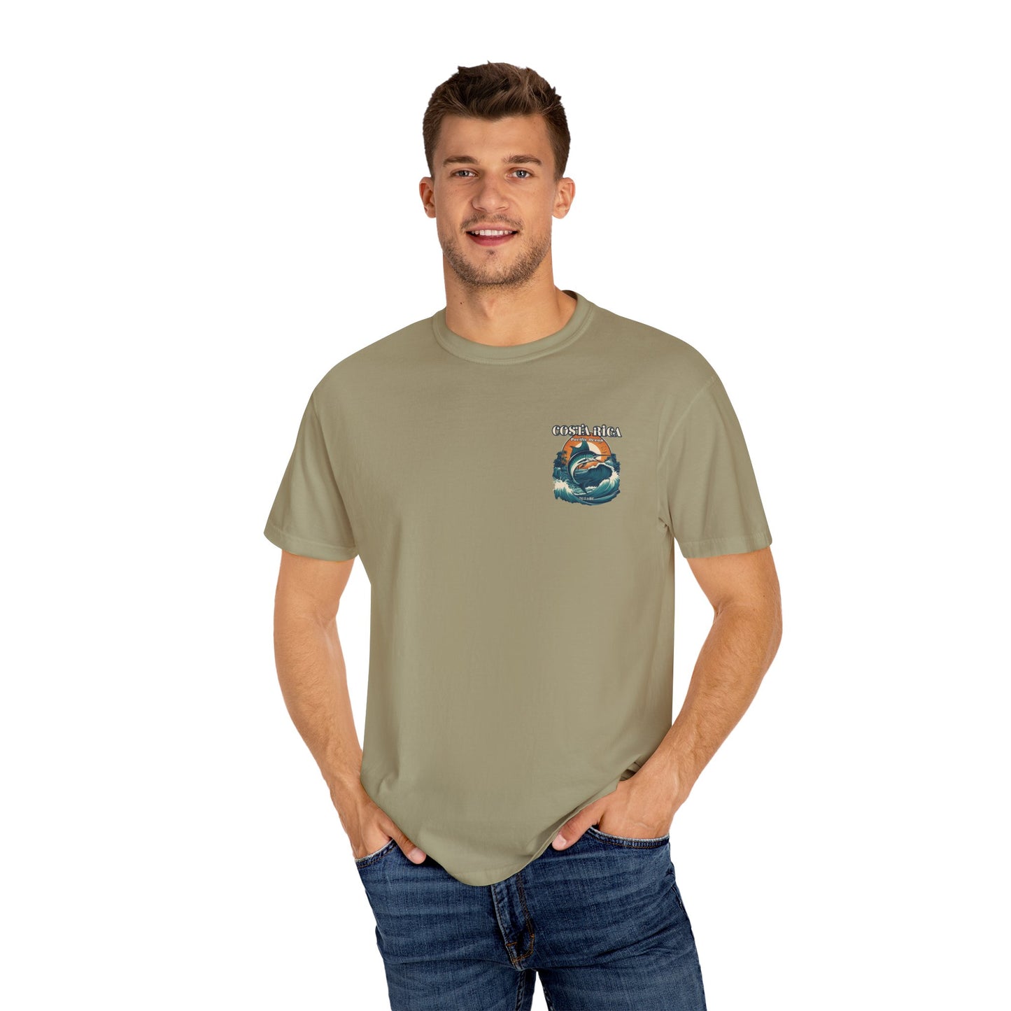 Costa Rica Marlin Fishing Unisex Garment-Dyed Comfort Tee