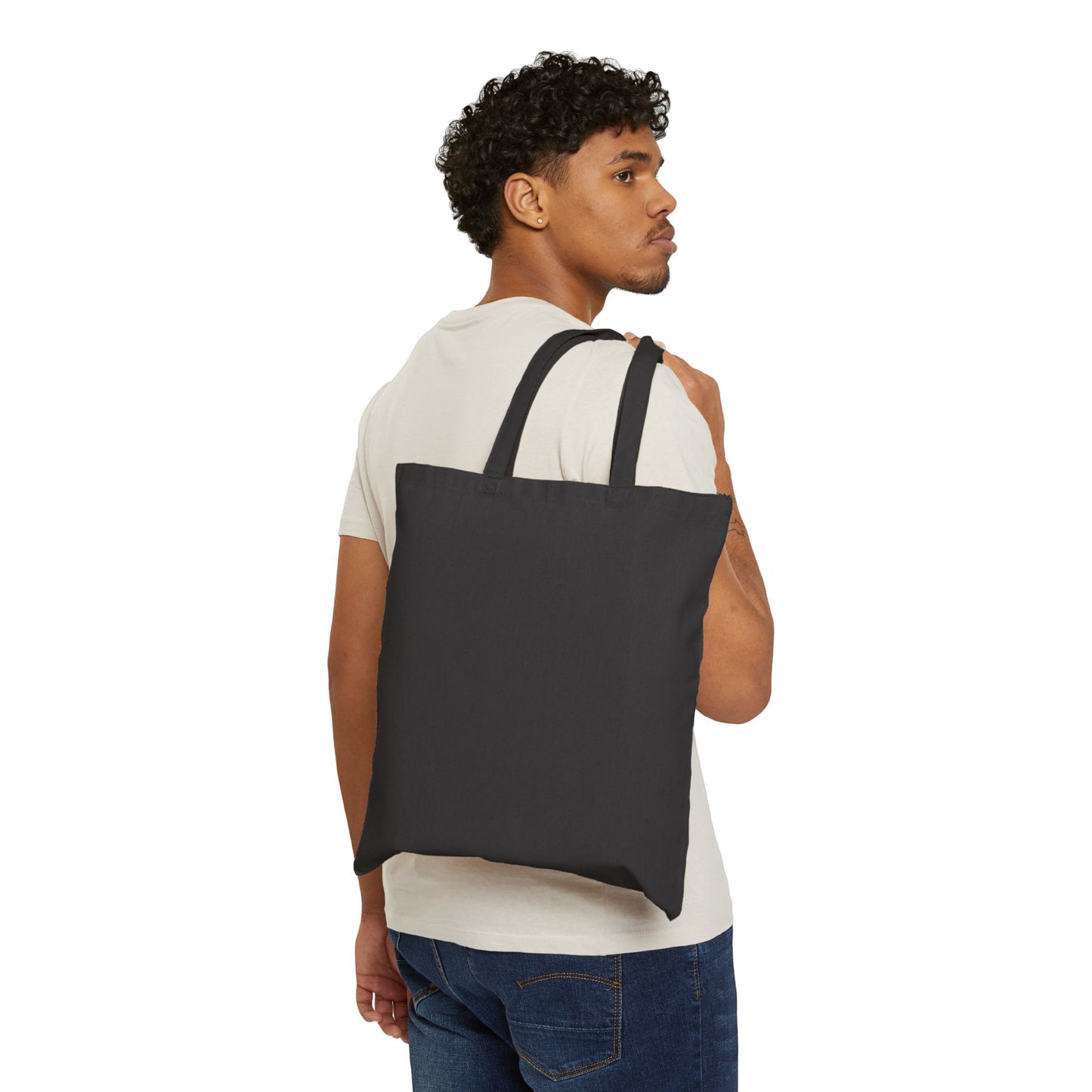 "Baecation Mode" Cotton Canvas Tote Bag