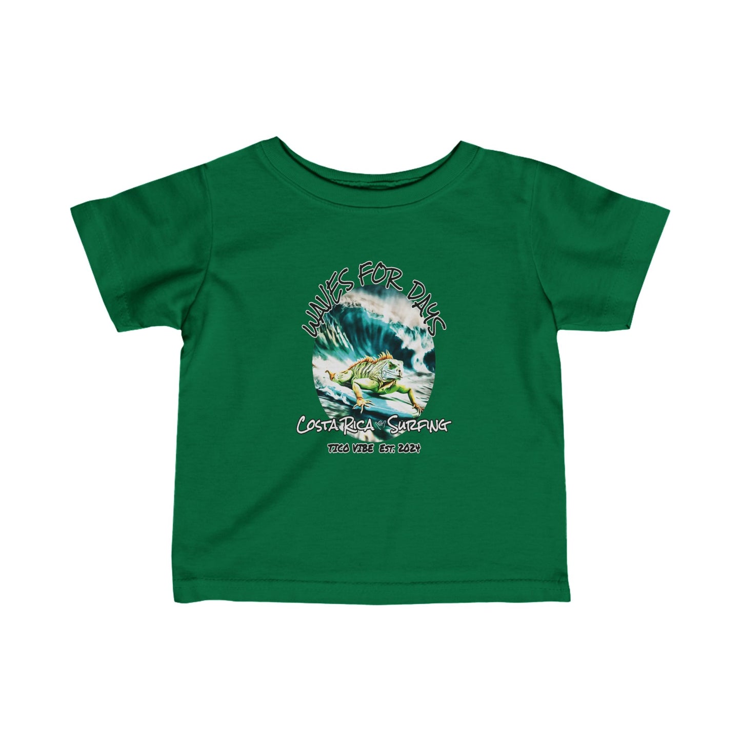 "Waves for days" Infant Fine Jersey Tee