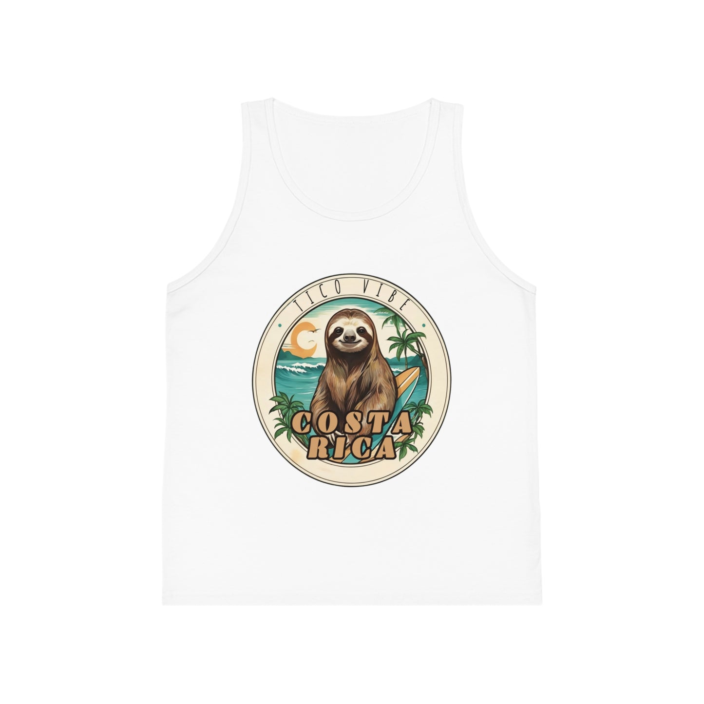 Tico Vibe Sloth Kid's Jersey Tank Top