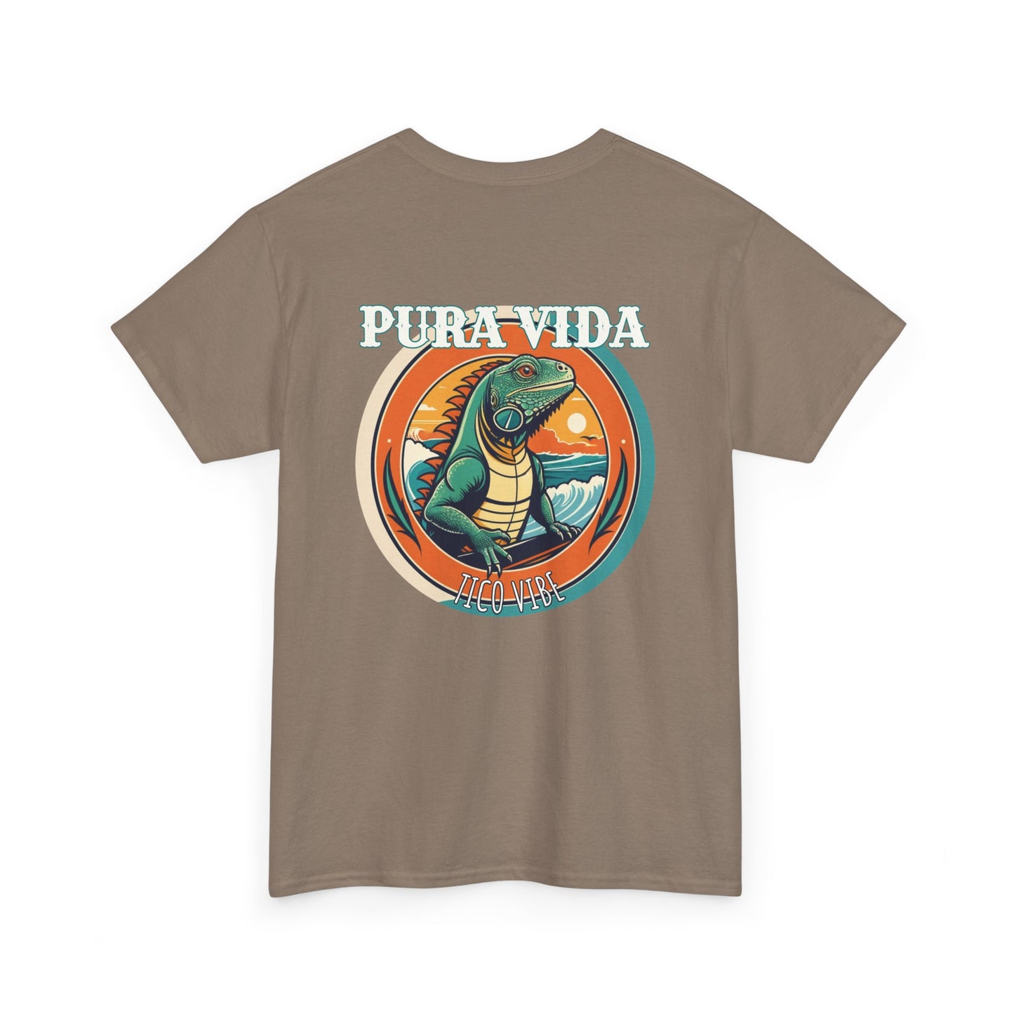 Pura Vida Iguana Unisex Heavy Cotton Tee