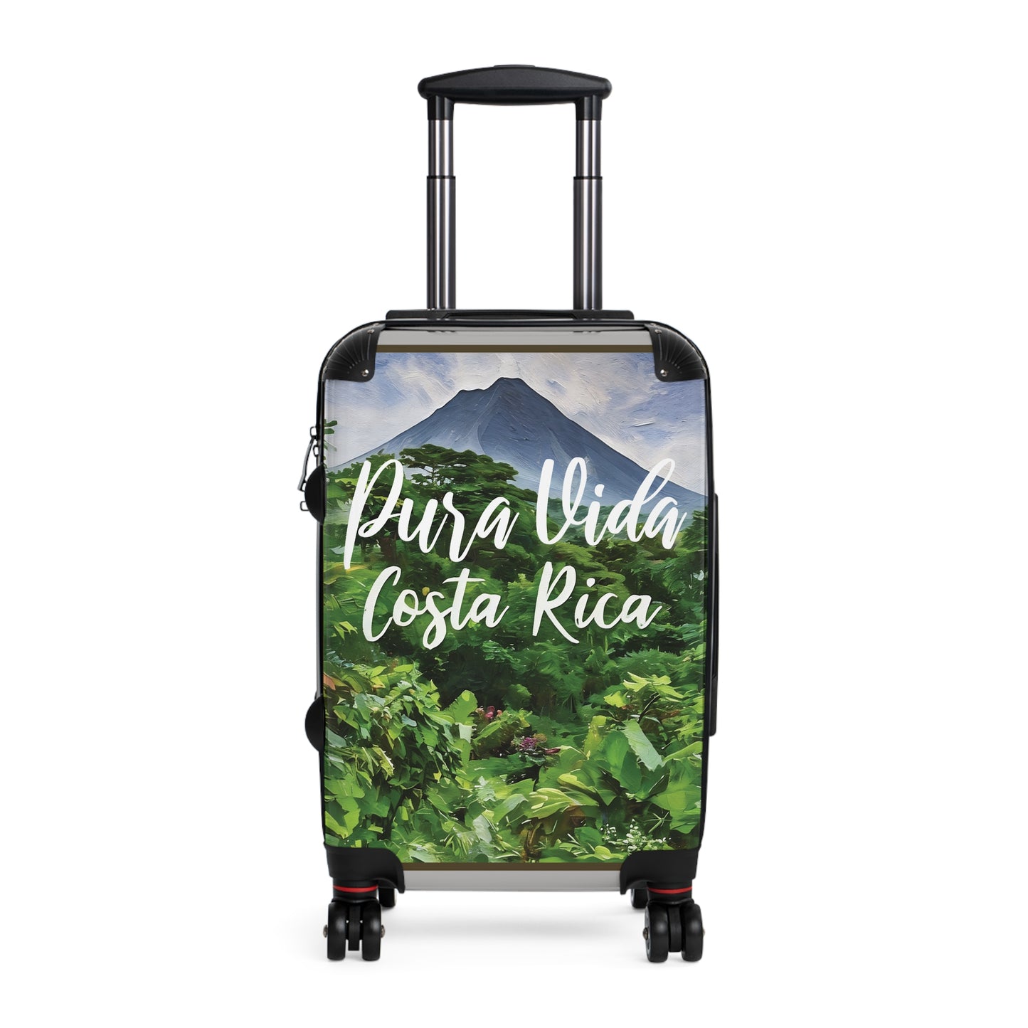 Tropical Vibes Costa Rica Travel Suitcase