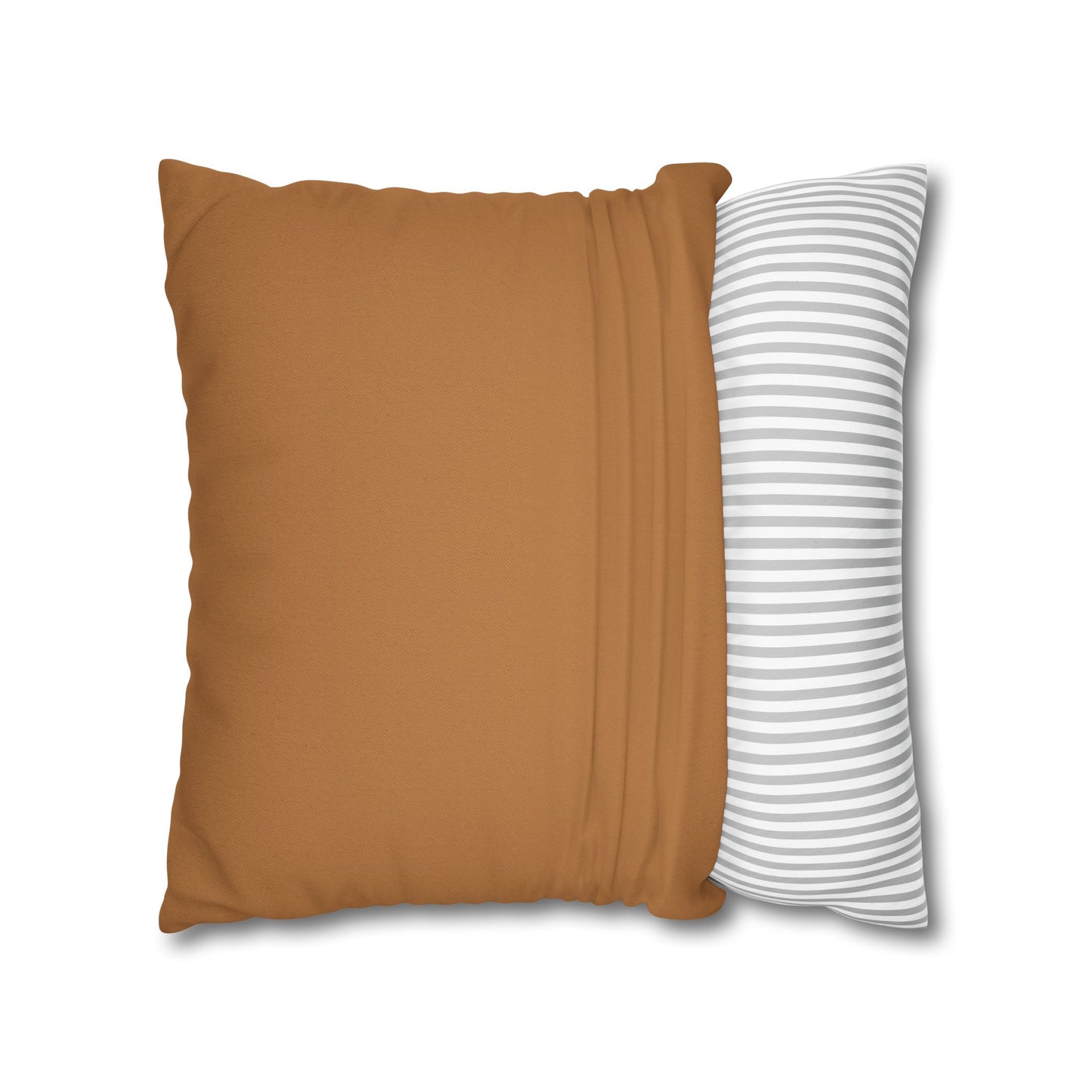 "Mistletoe Kisses" Spun Polyester Square Pillowcase