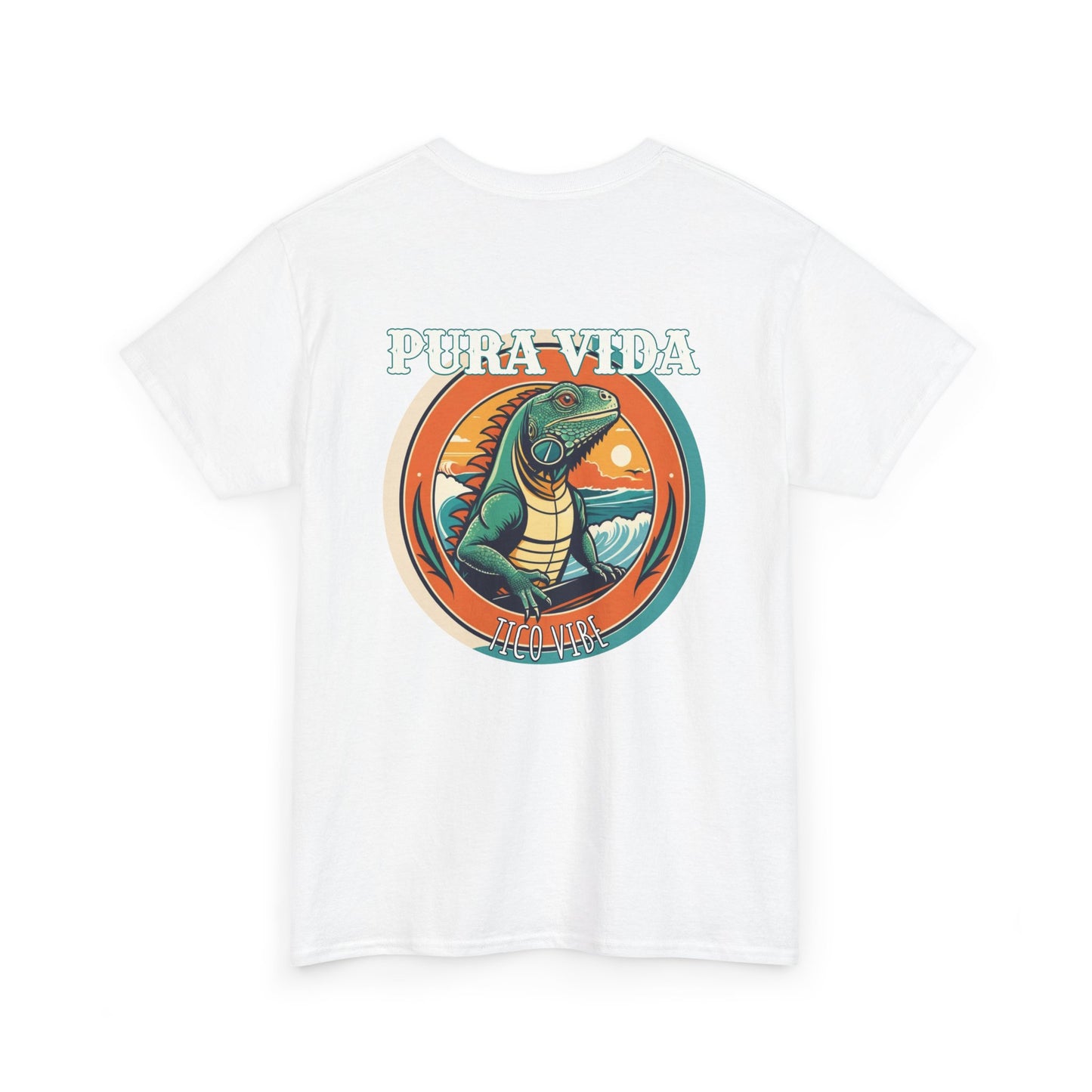 Pura Vida Iguana Unisex Heavy Cotton Tee
