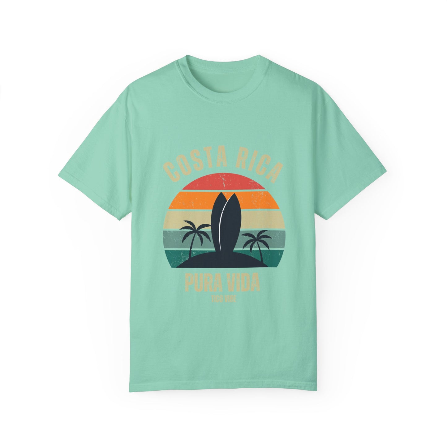 "Costa Rica PV" Unisex Garment-Dyed T-shirt