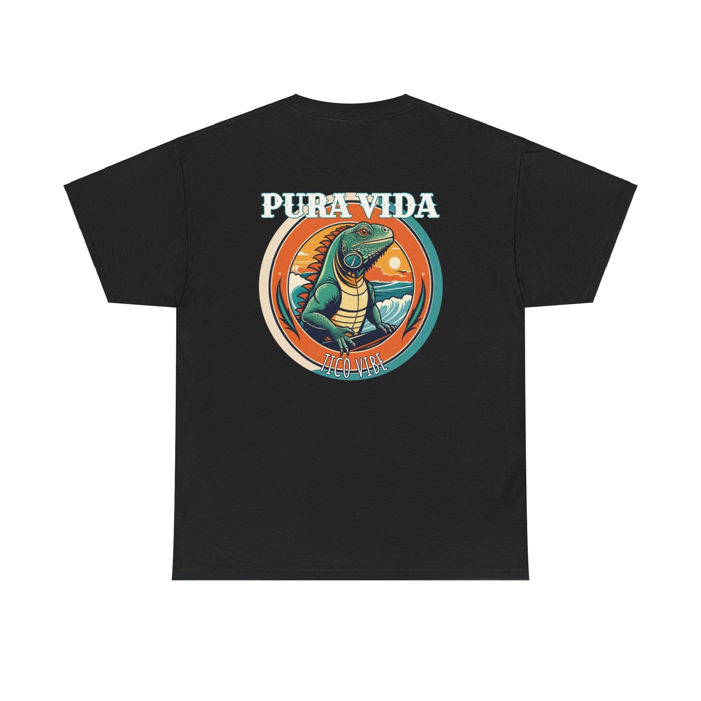 Pura Vida Iguana Unisex Heavy Cotton Tee
