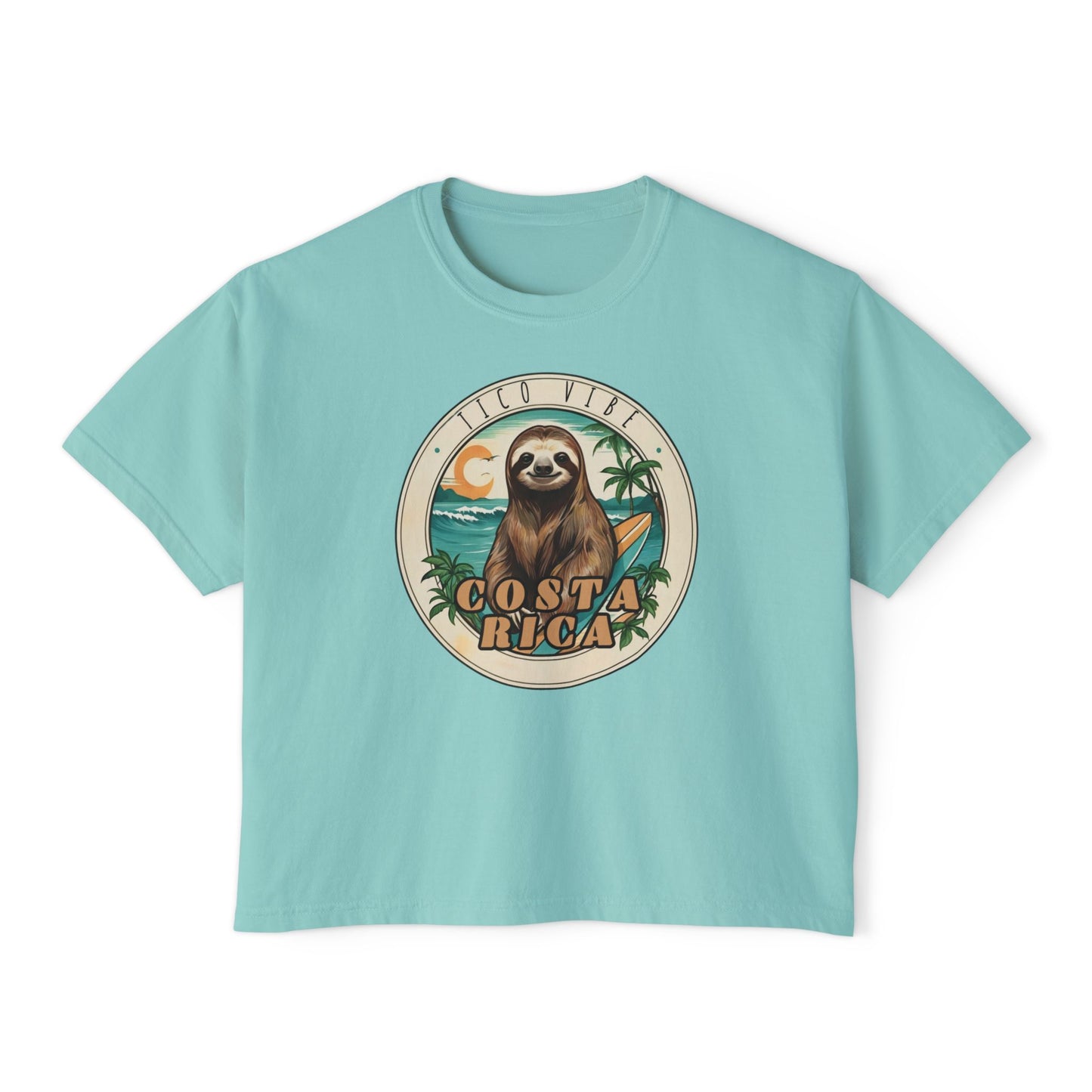 Ticovibe Costa Rica Women's Boxy Tee