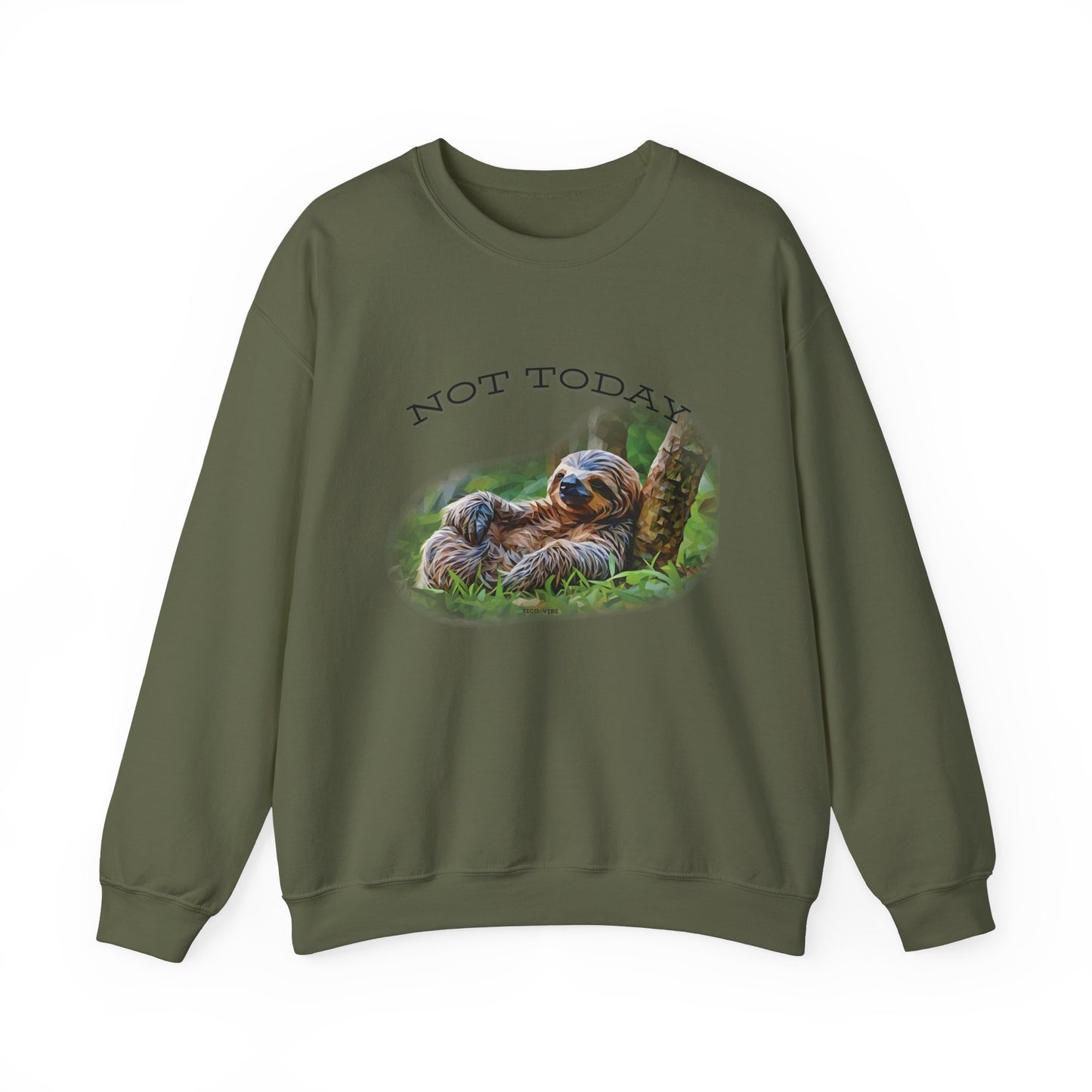 "Not Today" Unisex Cozy Crewneck Sweatshirt