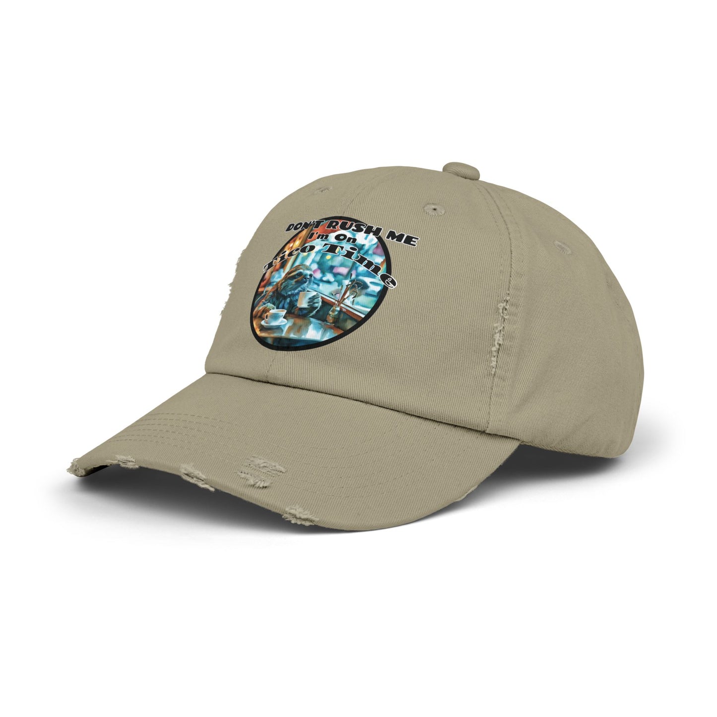 Tico Time – Unisex Distressed Cotton Cap