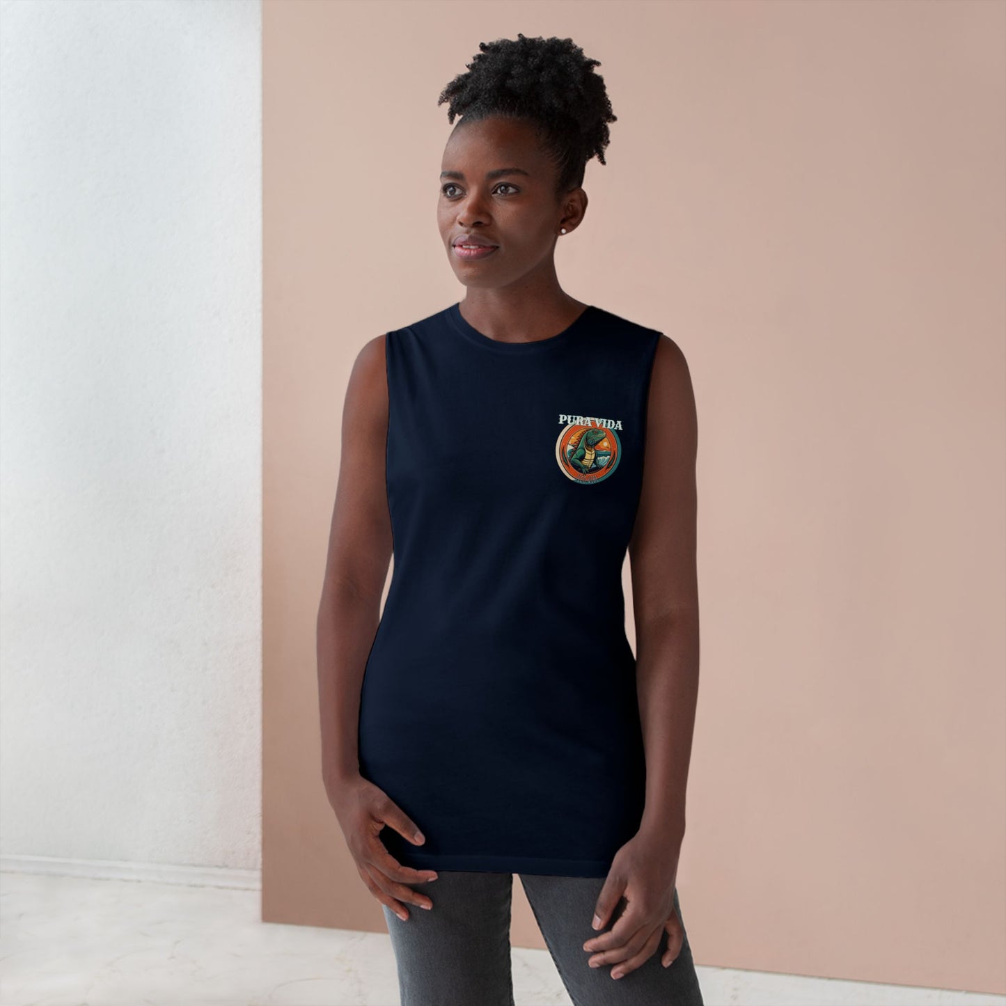 Pura Vida Tico vibe Unisex Barnard Tank