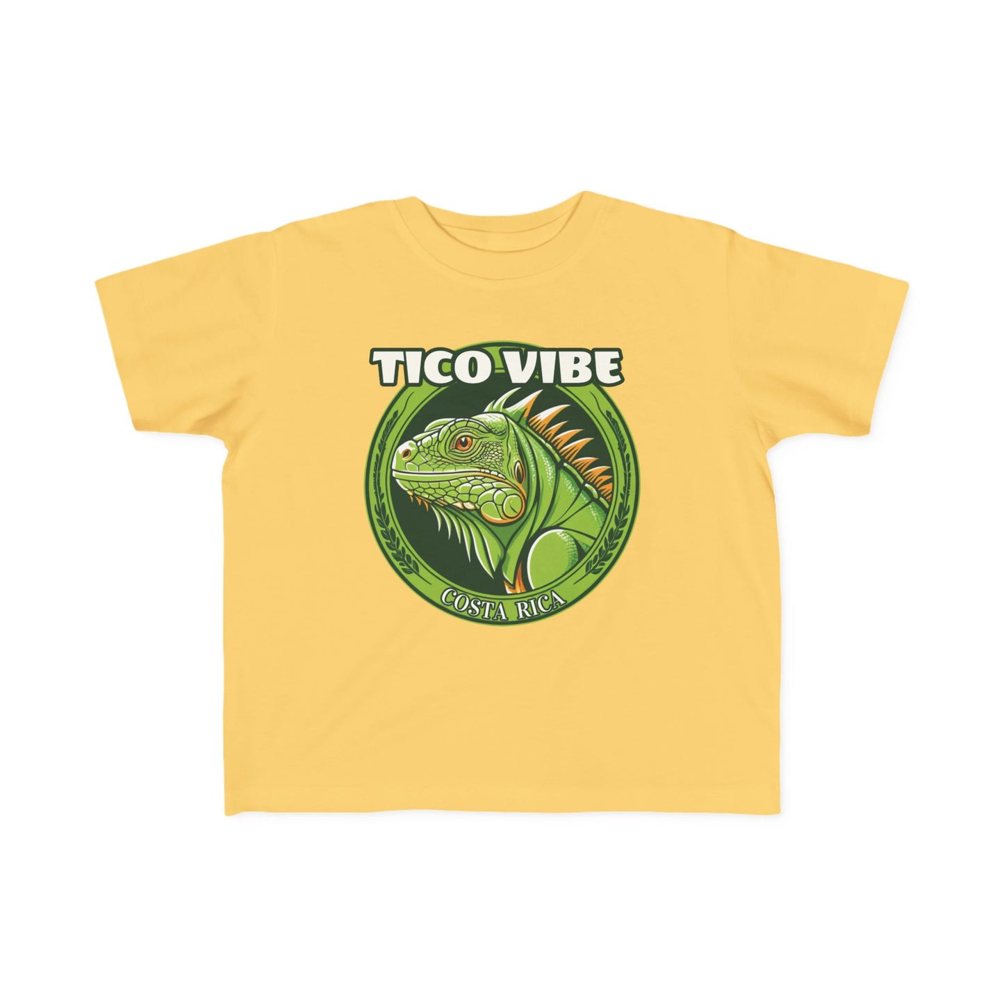 Tico Vibe Costa Rica Toddler's Fine Jersey Tee