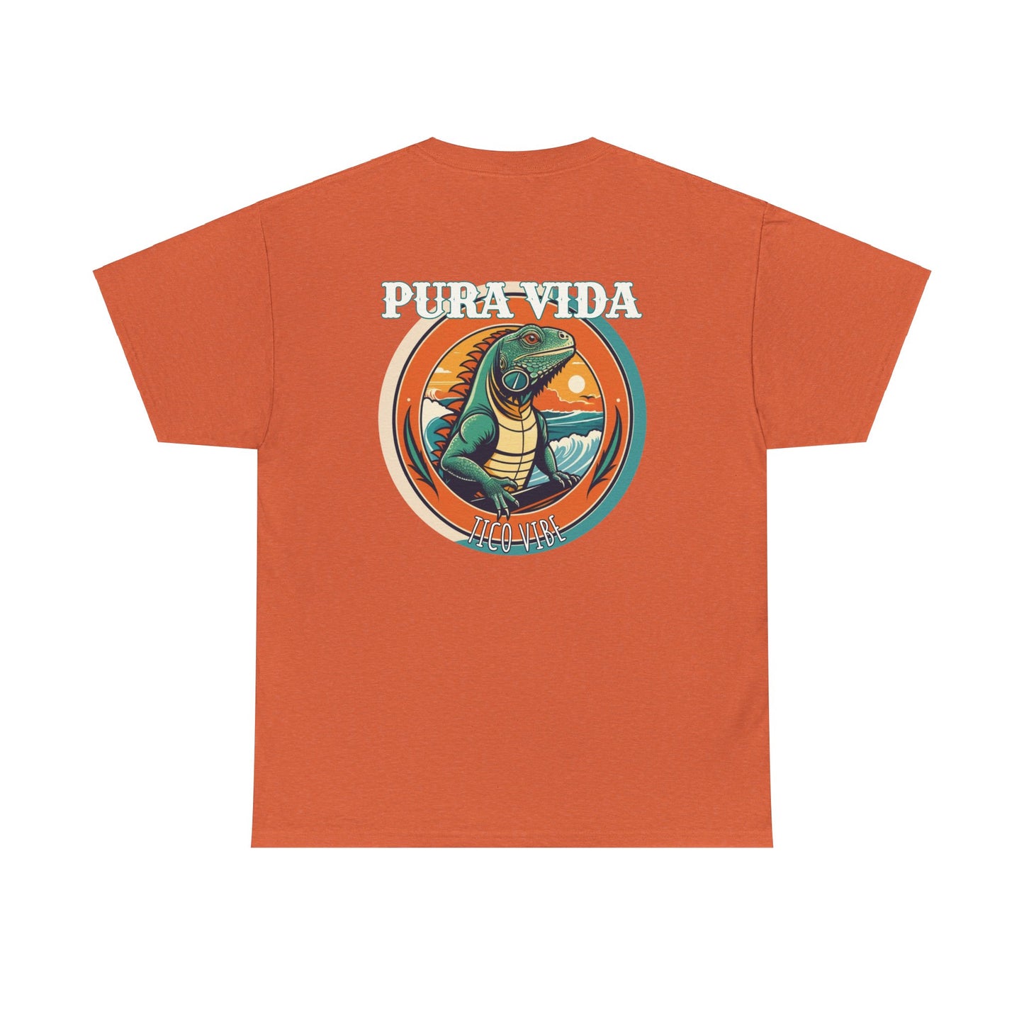 Pura Vida Iguana Unisex Heavy Cotton Tee