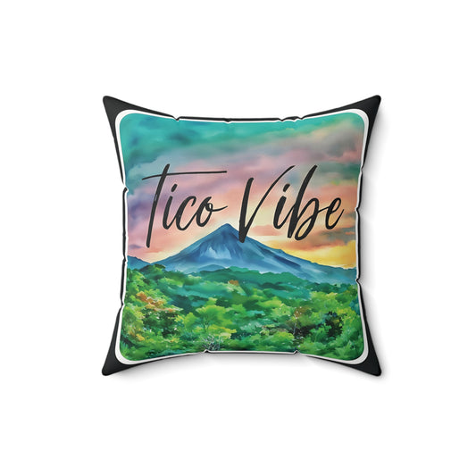 "Tico Vibe" Spun Polyester Square Pillow